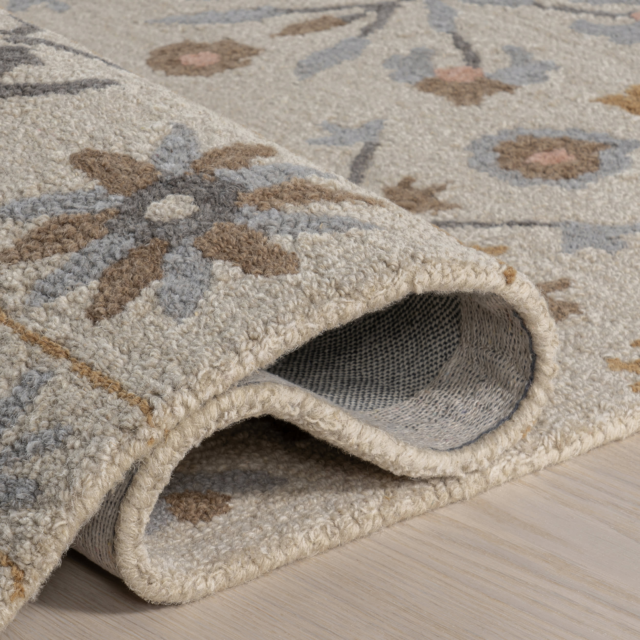 Folklore Wool Rug | Multicolor - Image 9