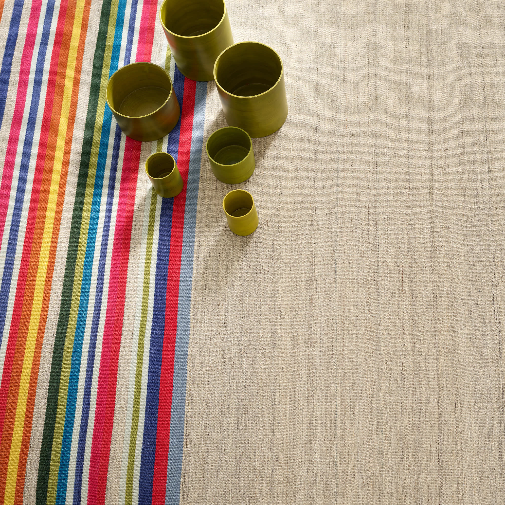 Fontana Handwoven Wool Rug | Multi - Image 3