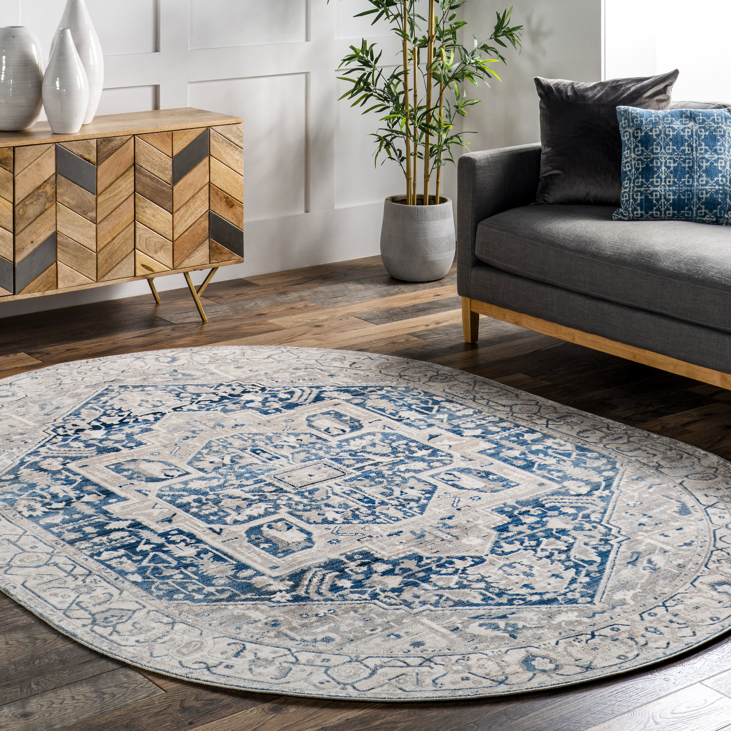Forever Vintage Rug | Grey - Image 2