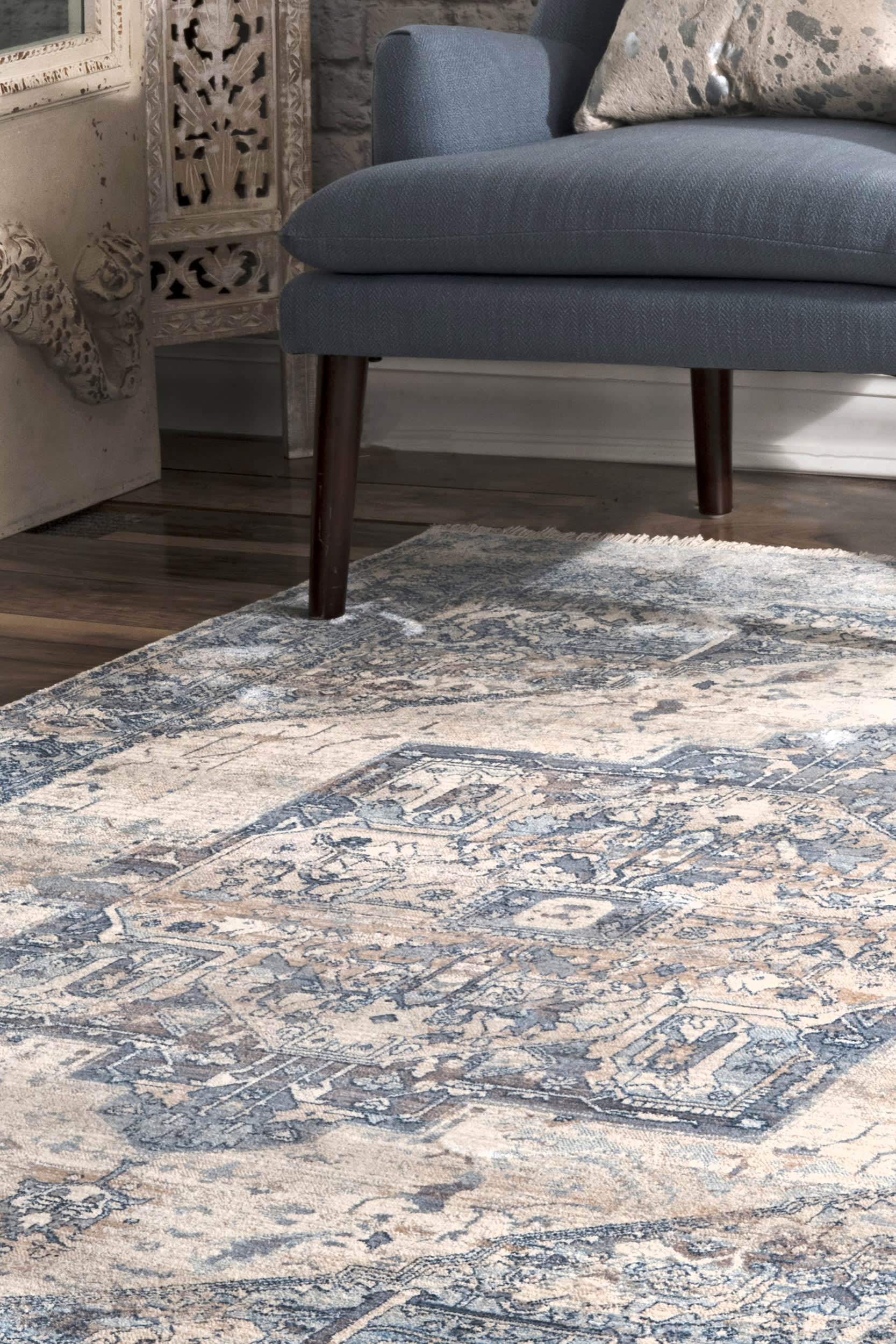 Forever Vintage Rug | Light Blue - Image 5