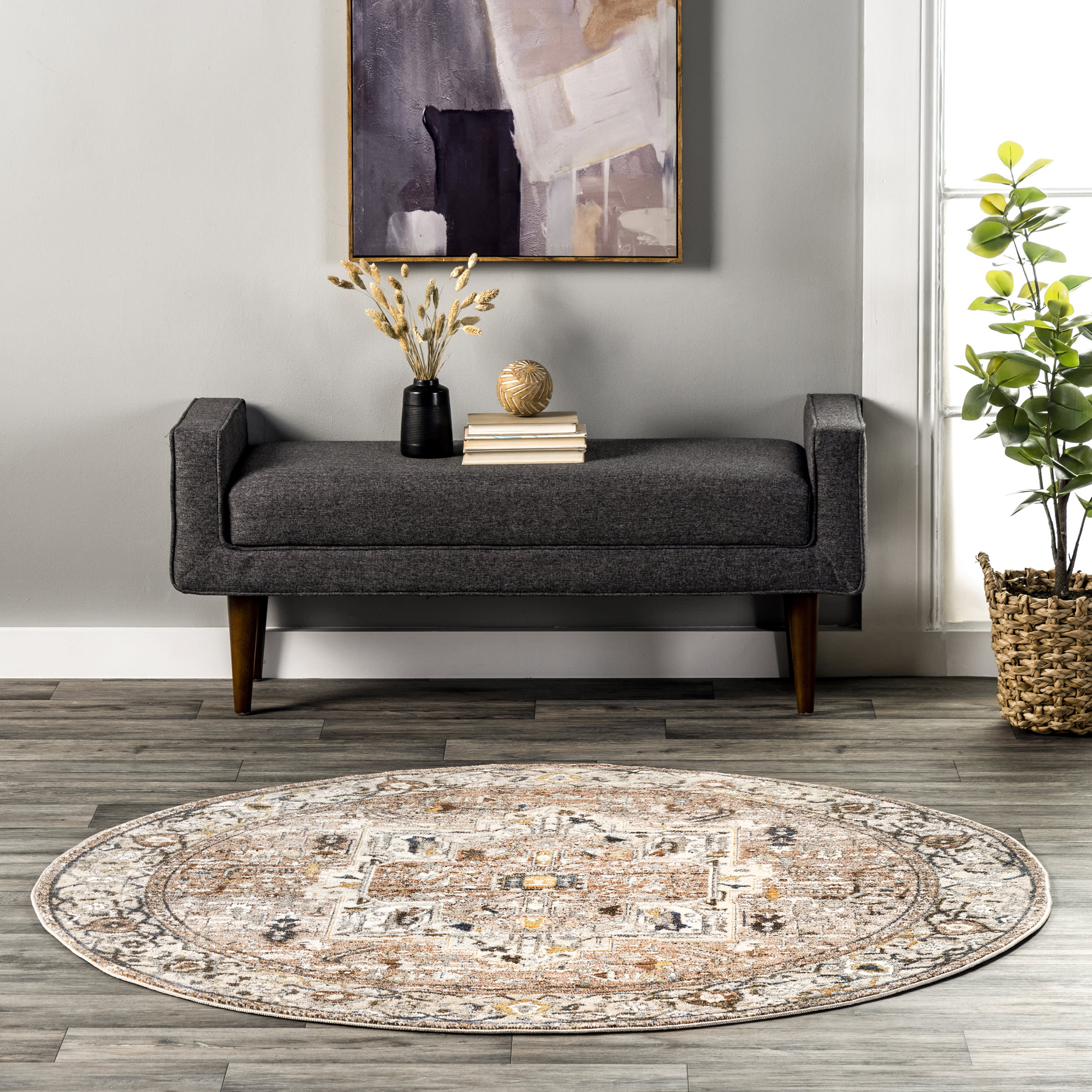 Forever Vintage Rug | Light Brown - Image 2