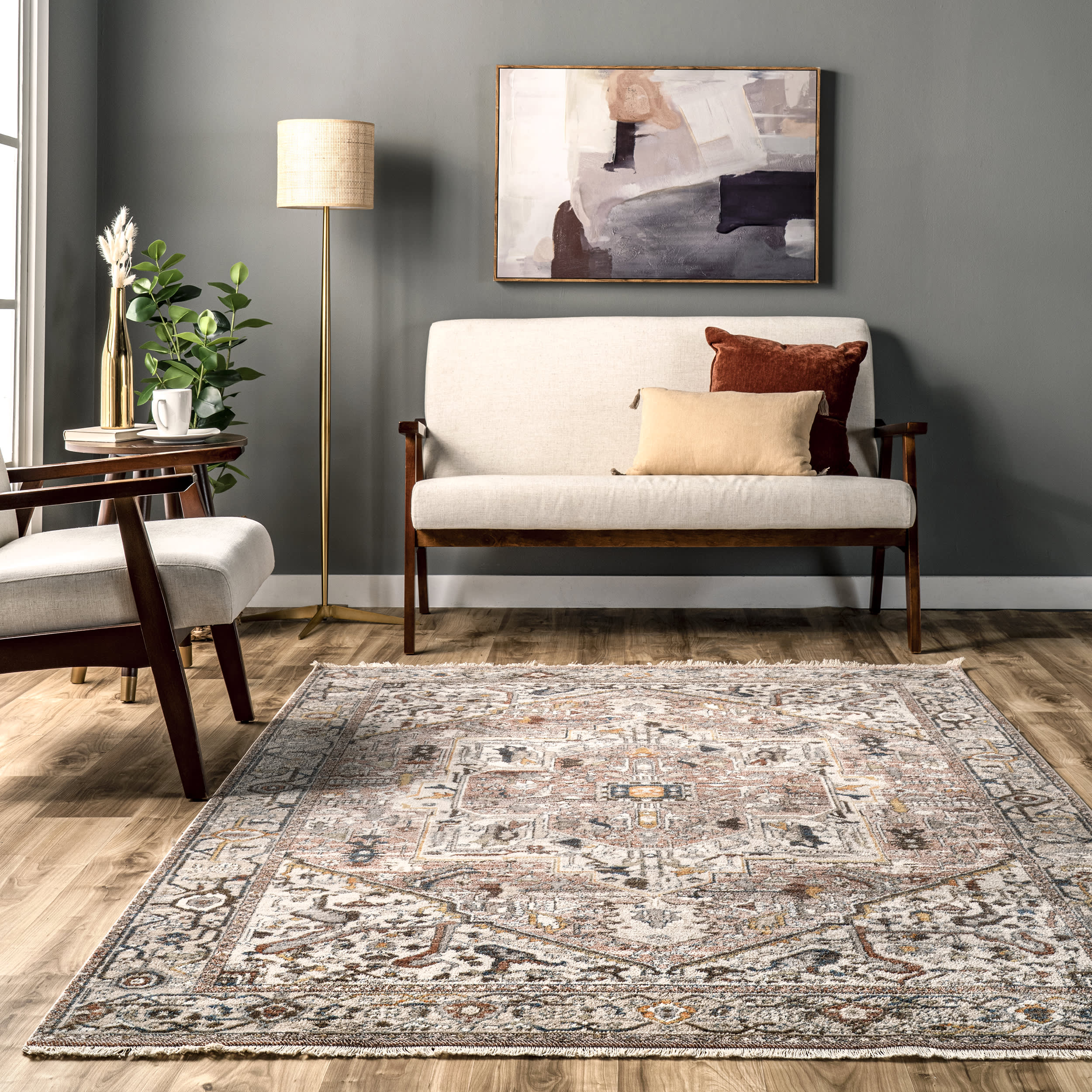 Forever Vintage Rug | Light Brown - Image 4