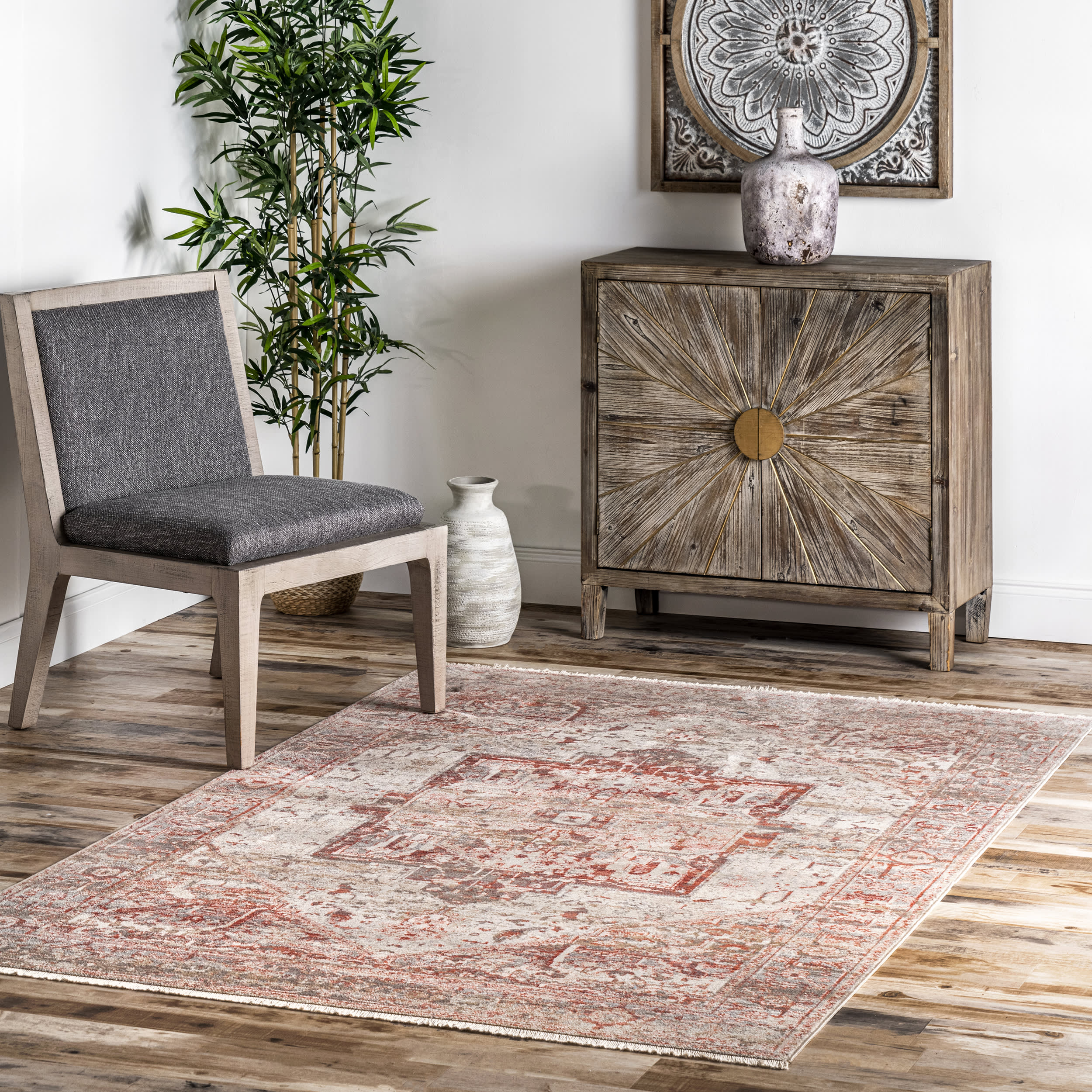 Forever Vintage Rug | Red - Image 2