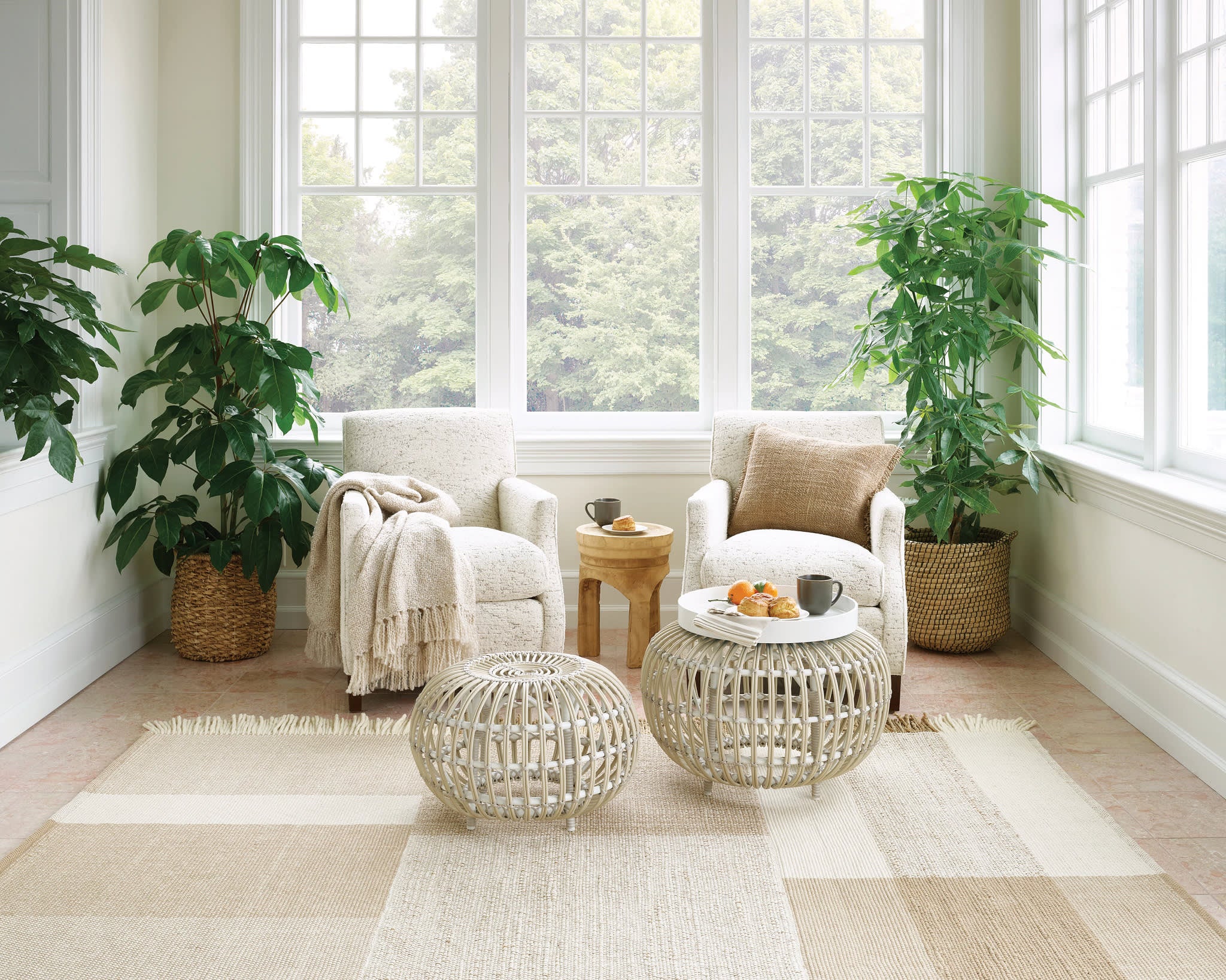 Frankie Handwoven Jute Rug | Natural - Image 4