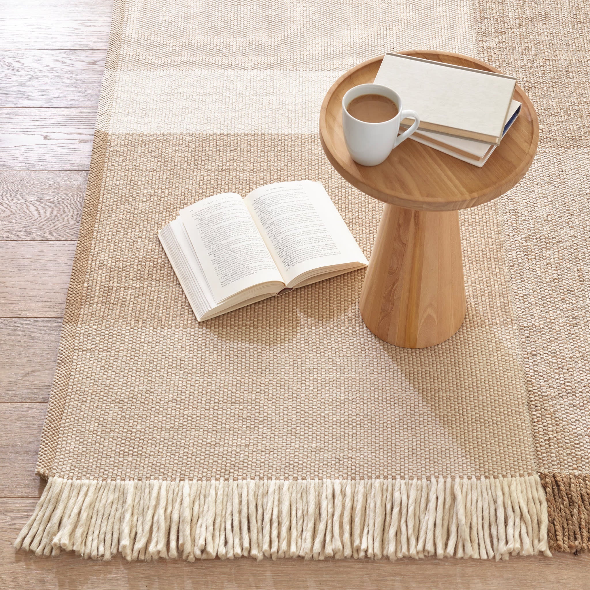 Frankie Handwoven Jute Rug | Natural - Image 6