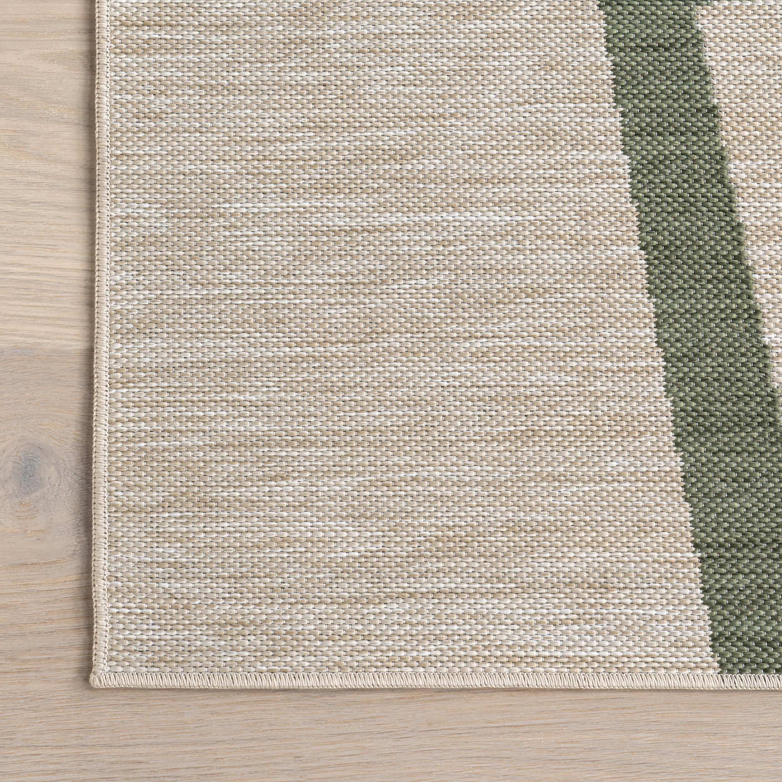 Frankie Zen Lined Indoor/Outdoor Rug | Green - Image 4