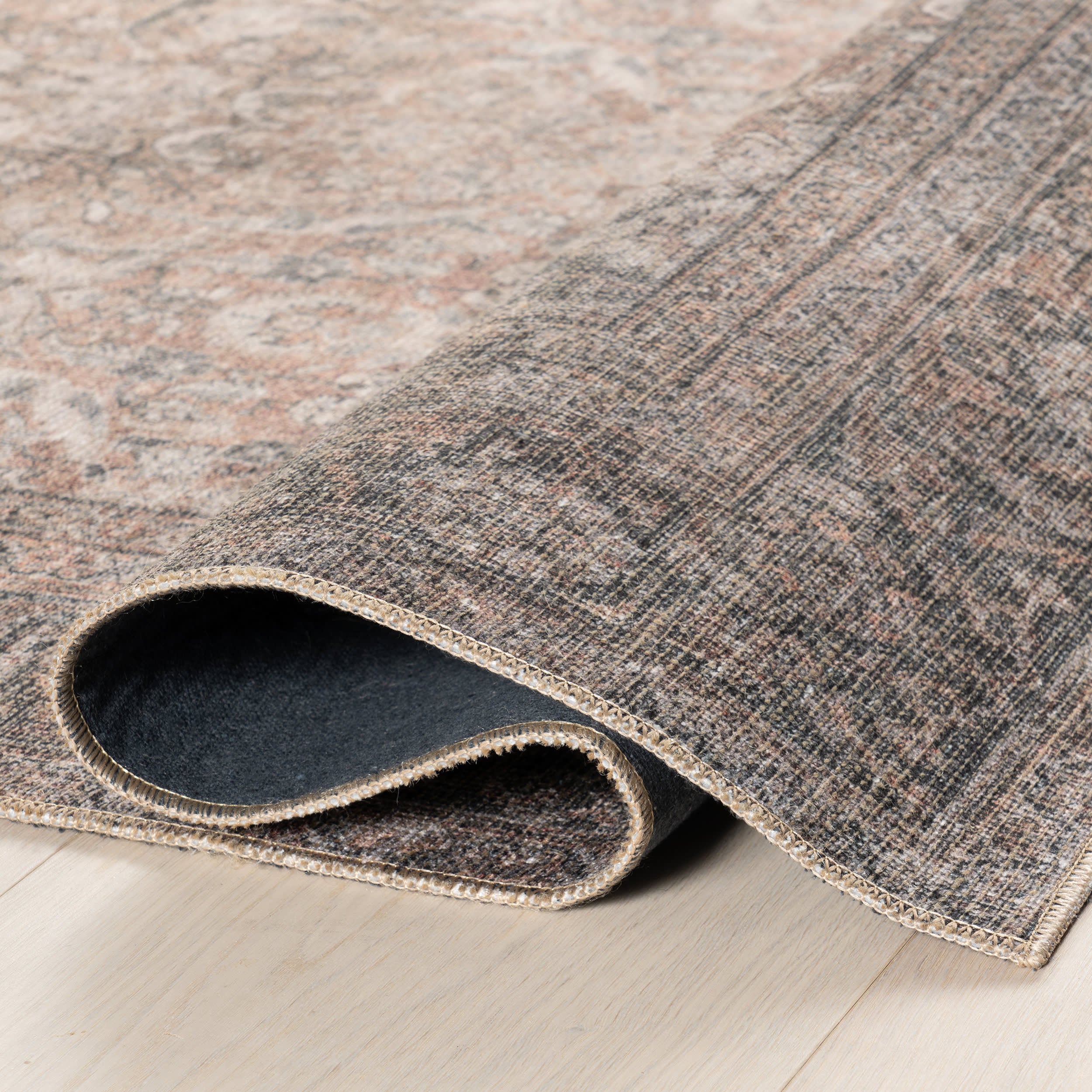 Frenchtown Antiqued Jute-Blend Rug | Brown - Image 10