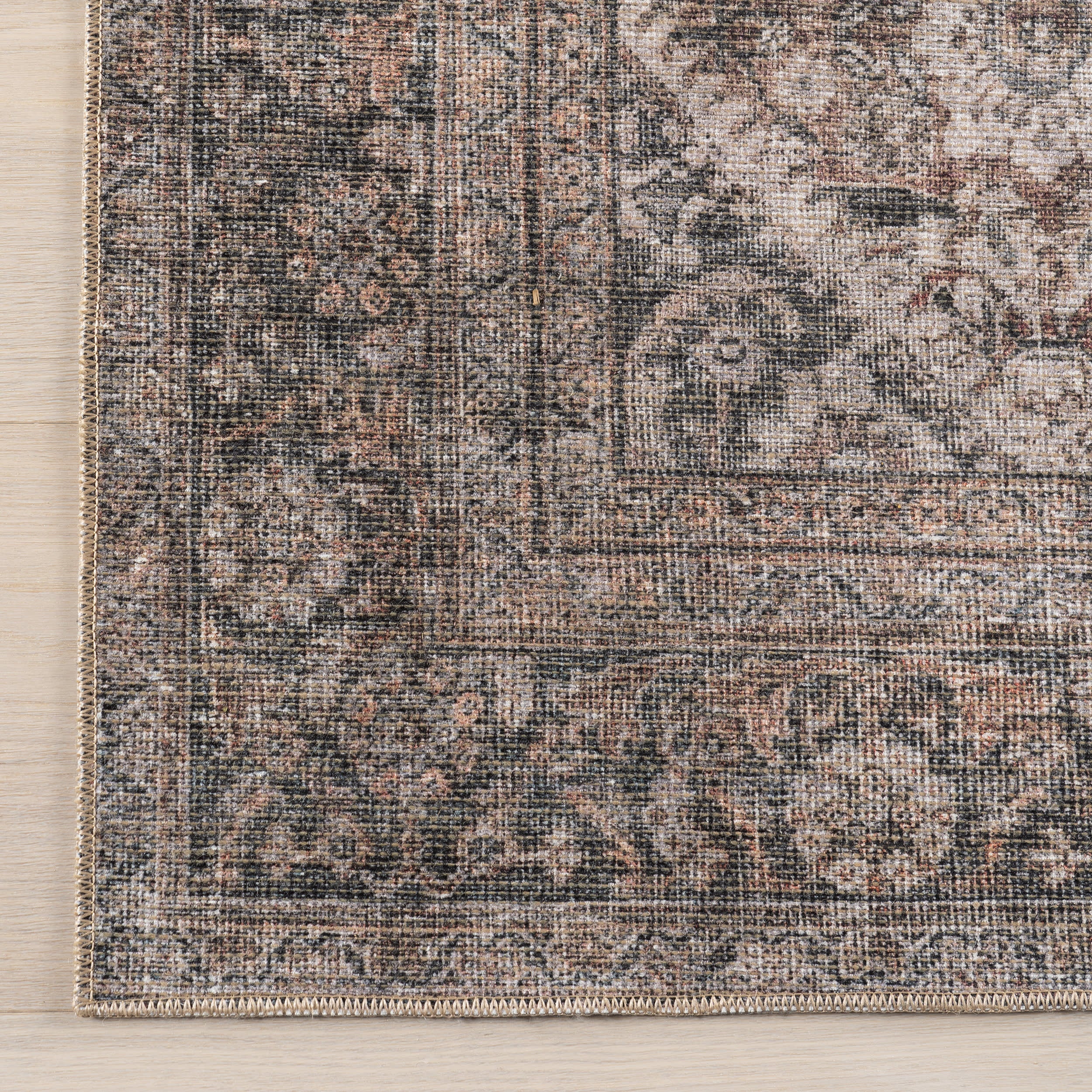 Frenchtown Antiqued Jute-Blend Rug | Brown - Image 4
