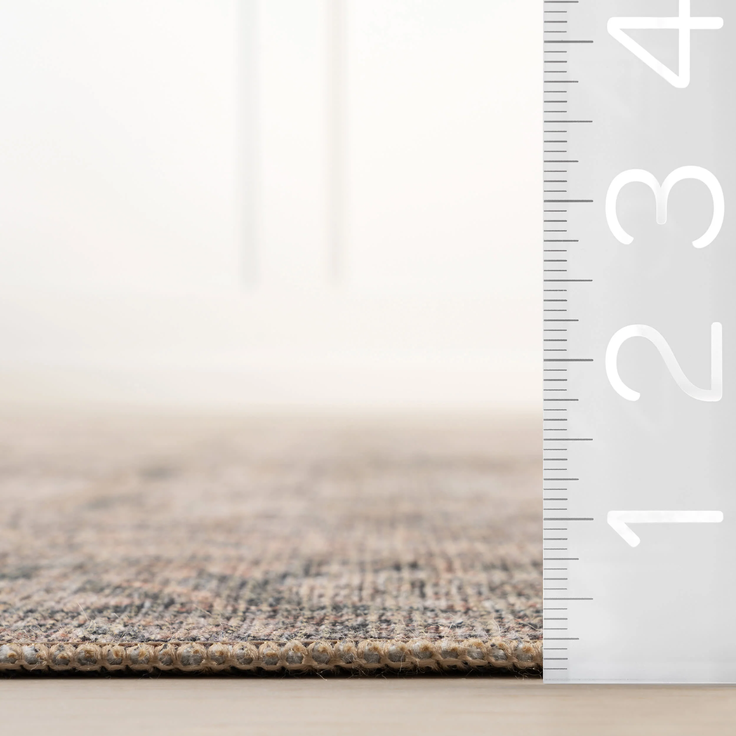 Frenchtown Antiqued Jute-Blend Rug | Brown - Image 6