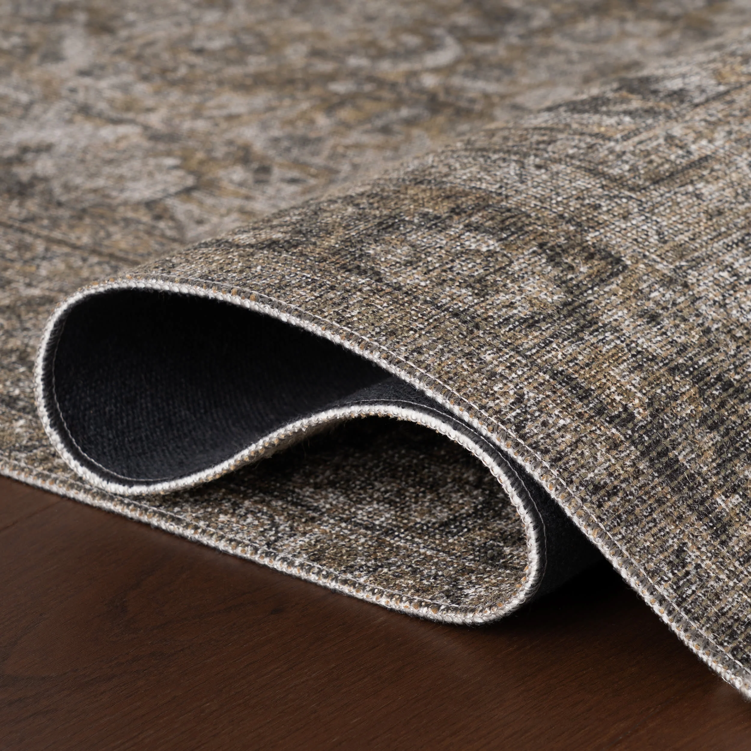 Frenchtown Antiqued Jute-Blend Rug | Green - Image 11