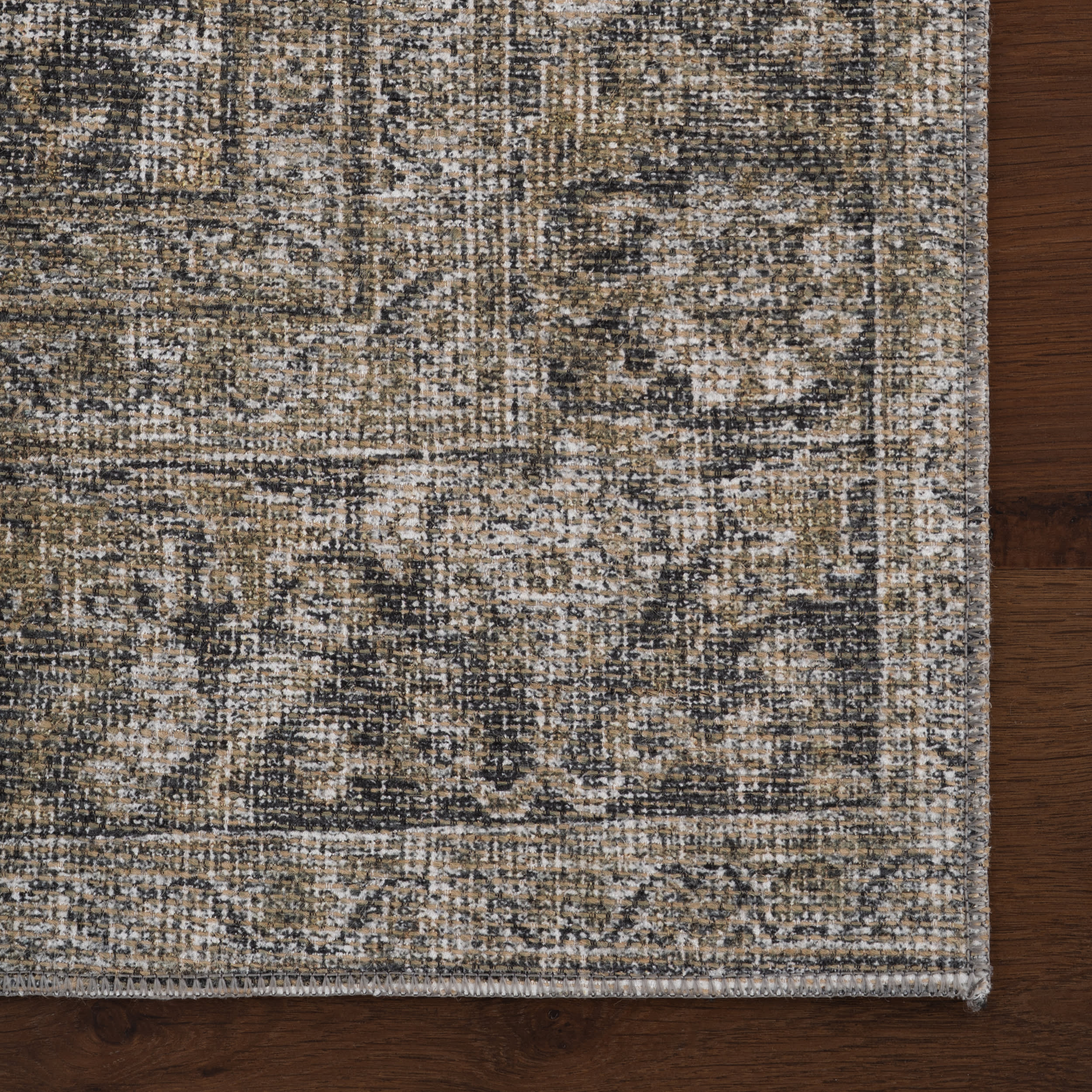Frenchtown Antiqued Jute-Blend Rug | Green - Image 4