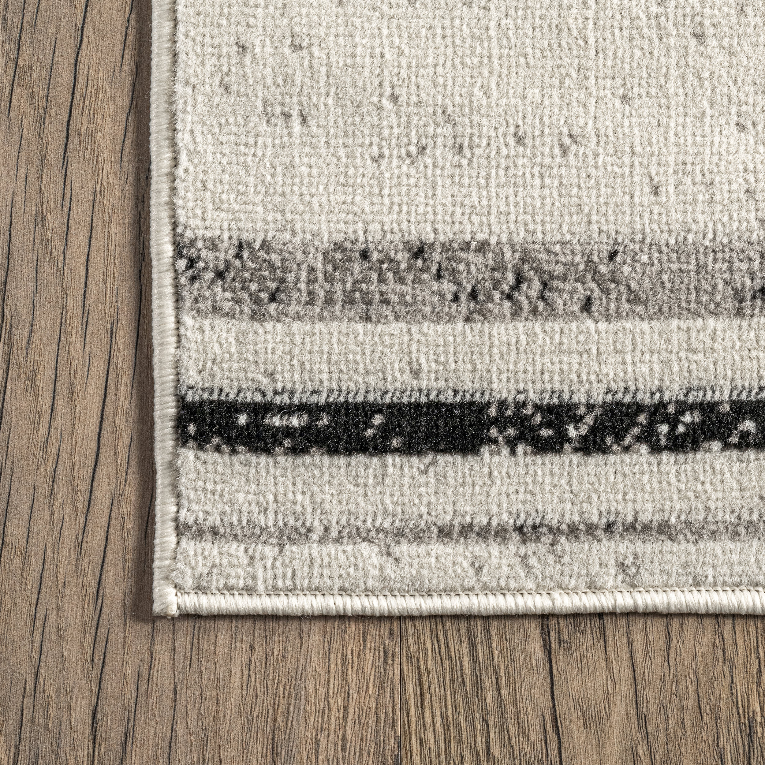 Freya Abstract Eclipse Rug | Grey - Image 3