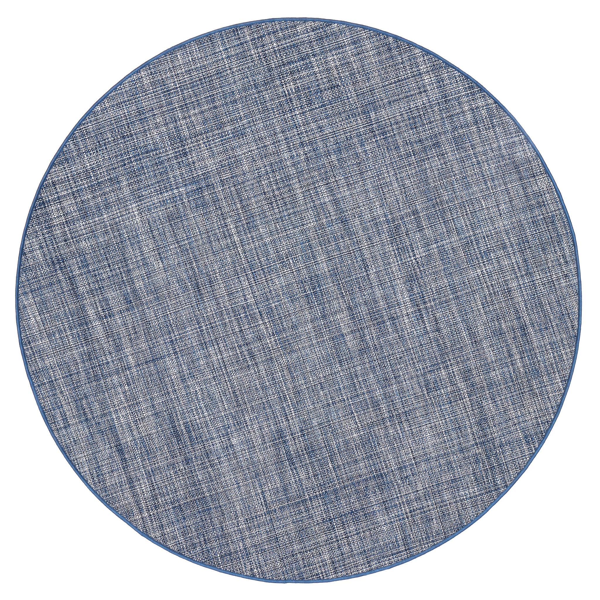 Fusion Handwoven Indoor/Outdoor Custom Rug | Blue - Image 7