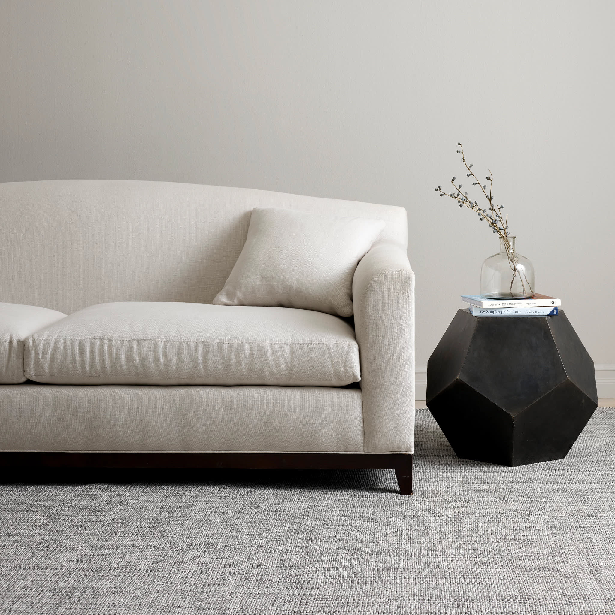 Fusion Handwoven Indoor/Outdoor Rug | Grey - Image 2
