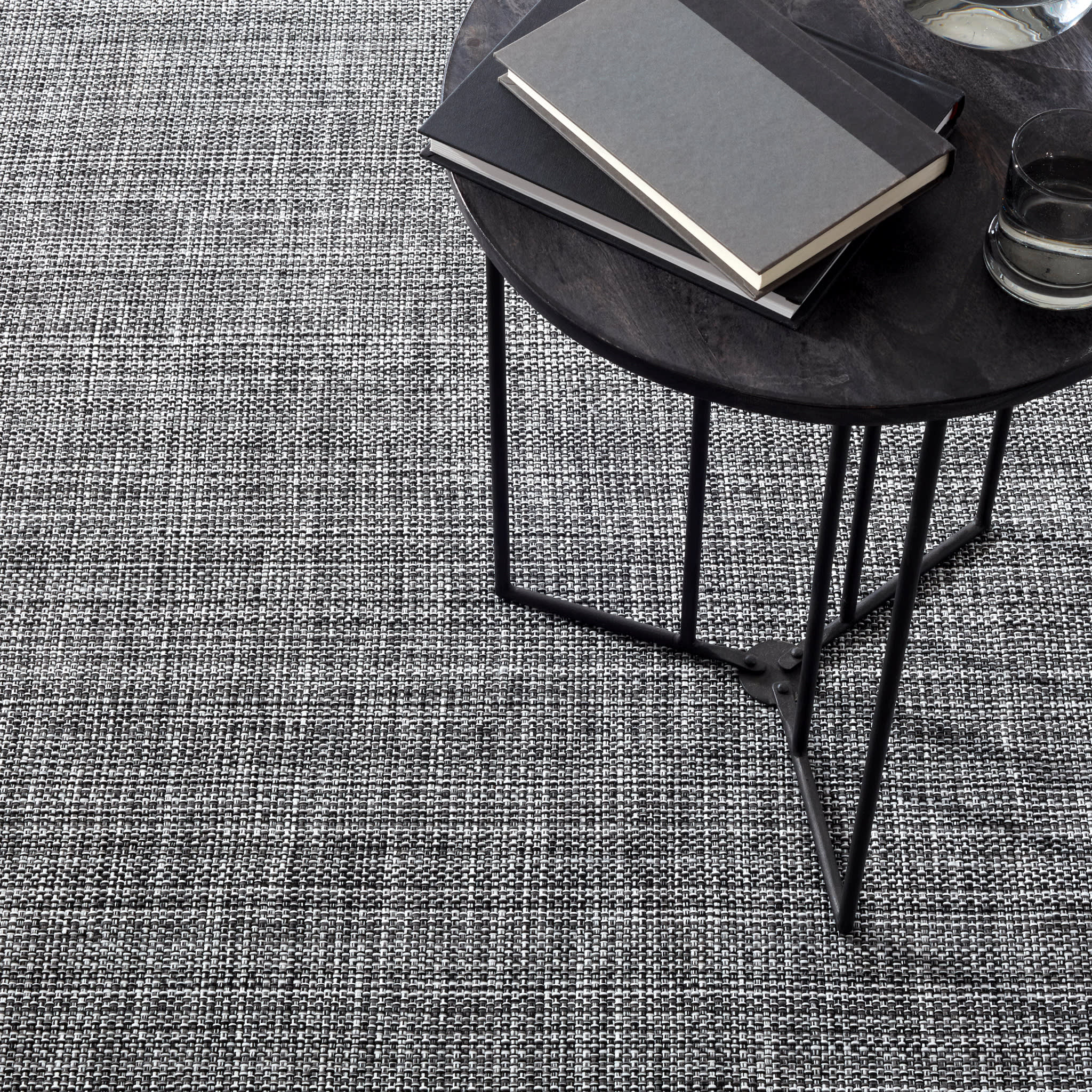 Fusion Handwoven Indoor/Outdoor Rug | Black - Image 3