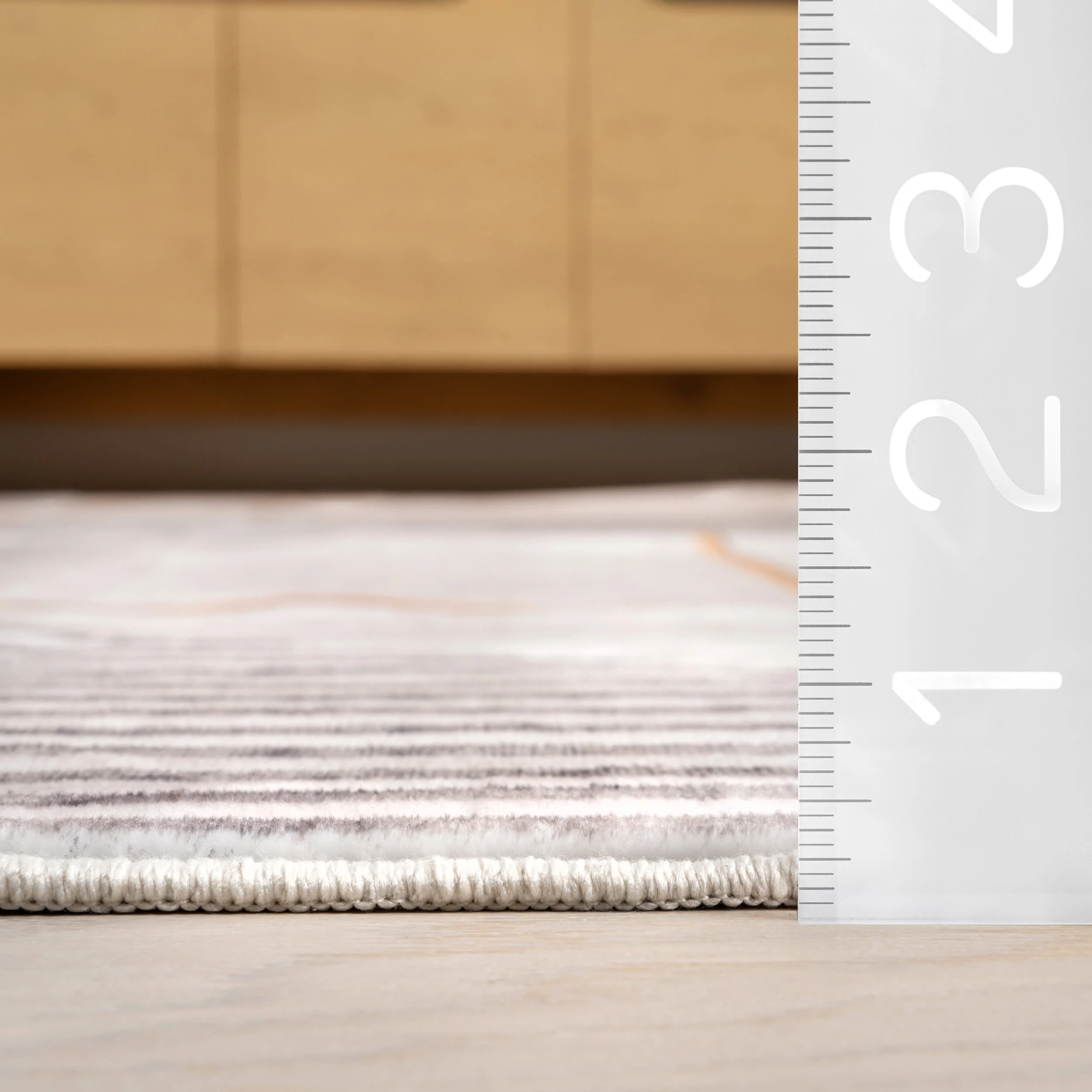 Gabrielle Gold Lined Moon Washable Rug | Multicolor - Image 5