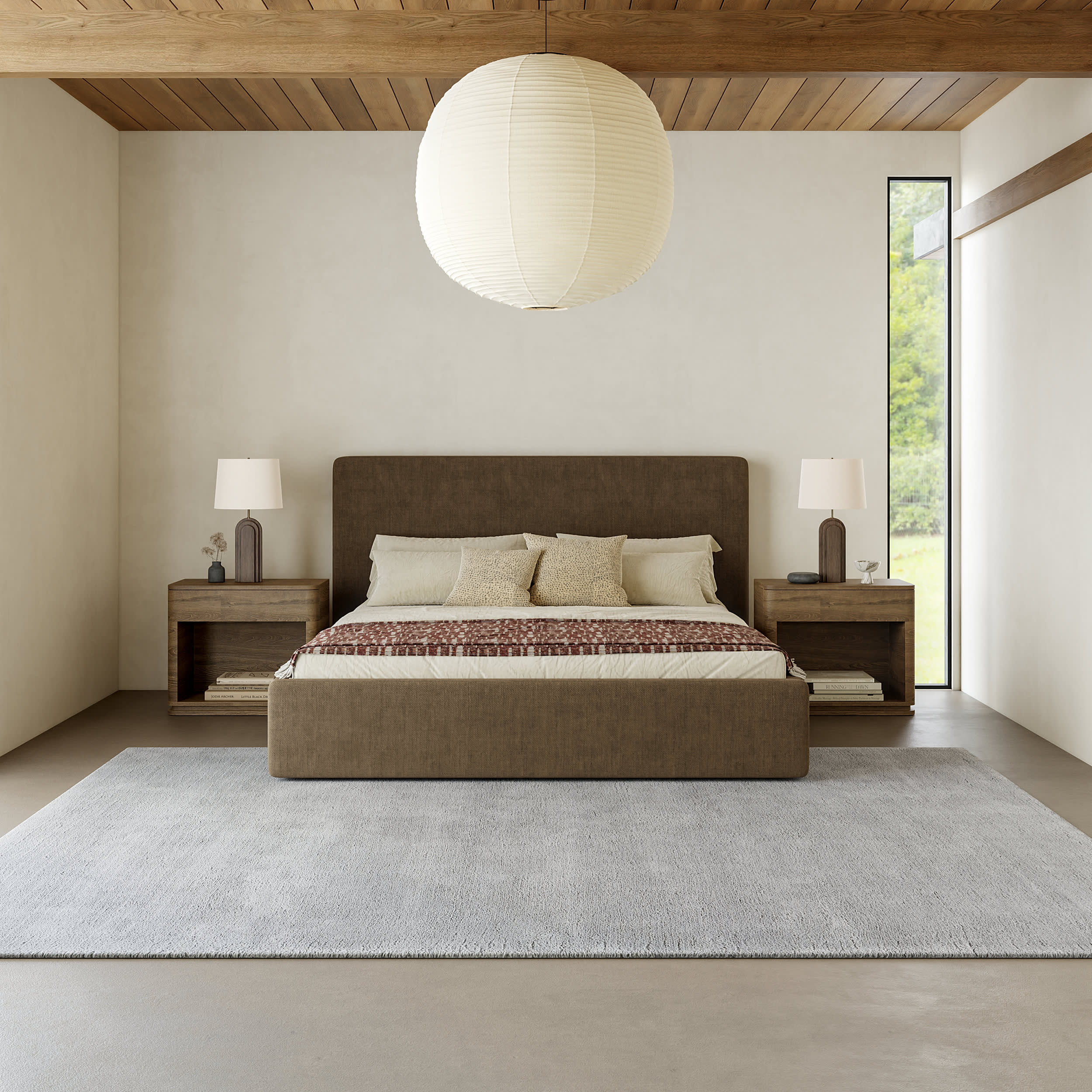 Gaia New Zealand Wool Shag Rug | Grey - Image 6