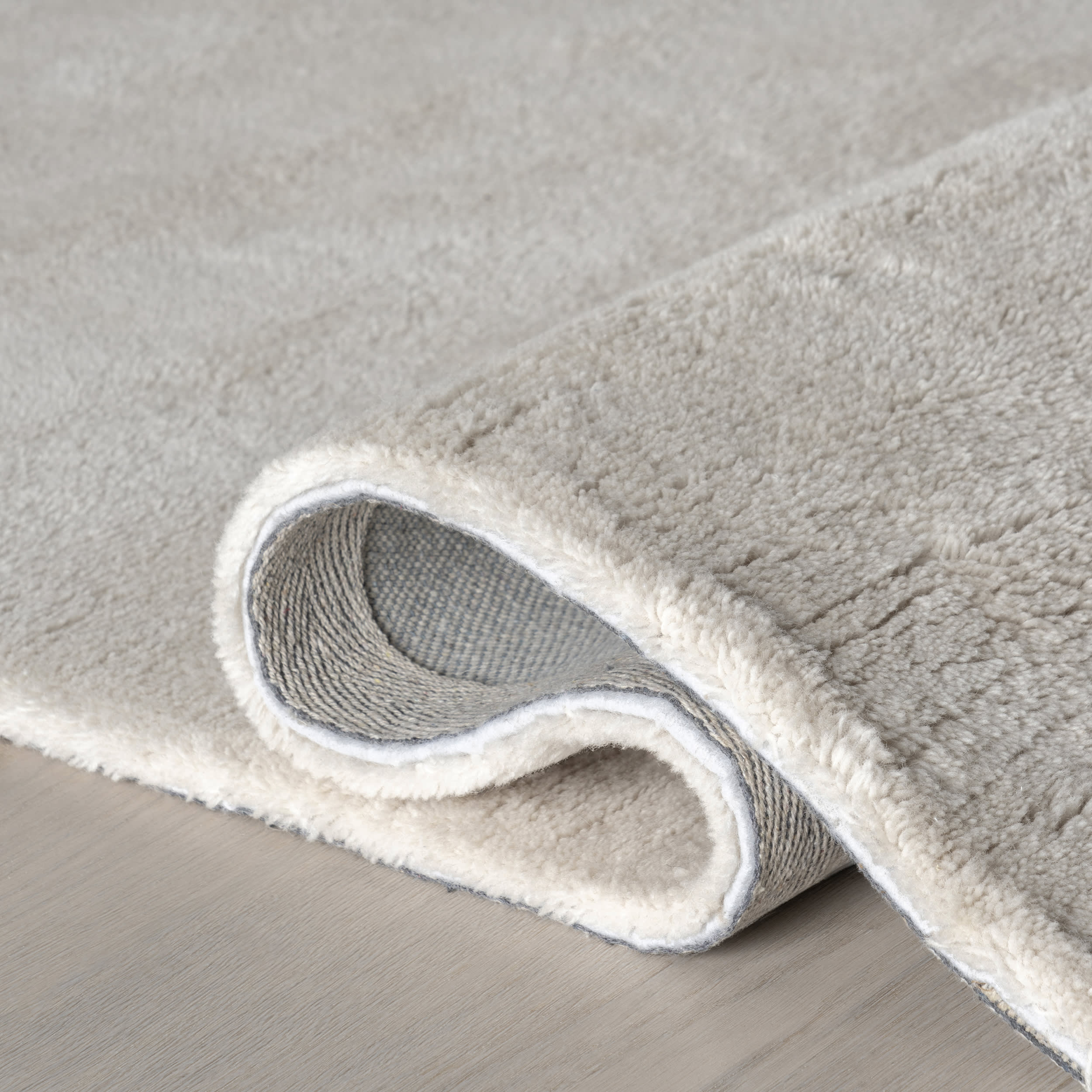 Gaia New Zealand Wool Shag Rug | Ivory - Image 10