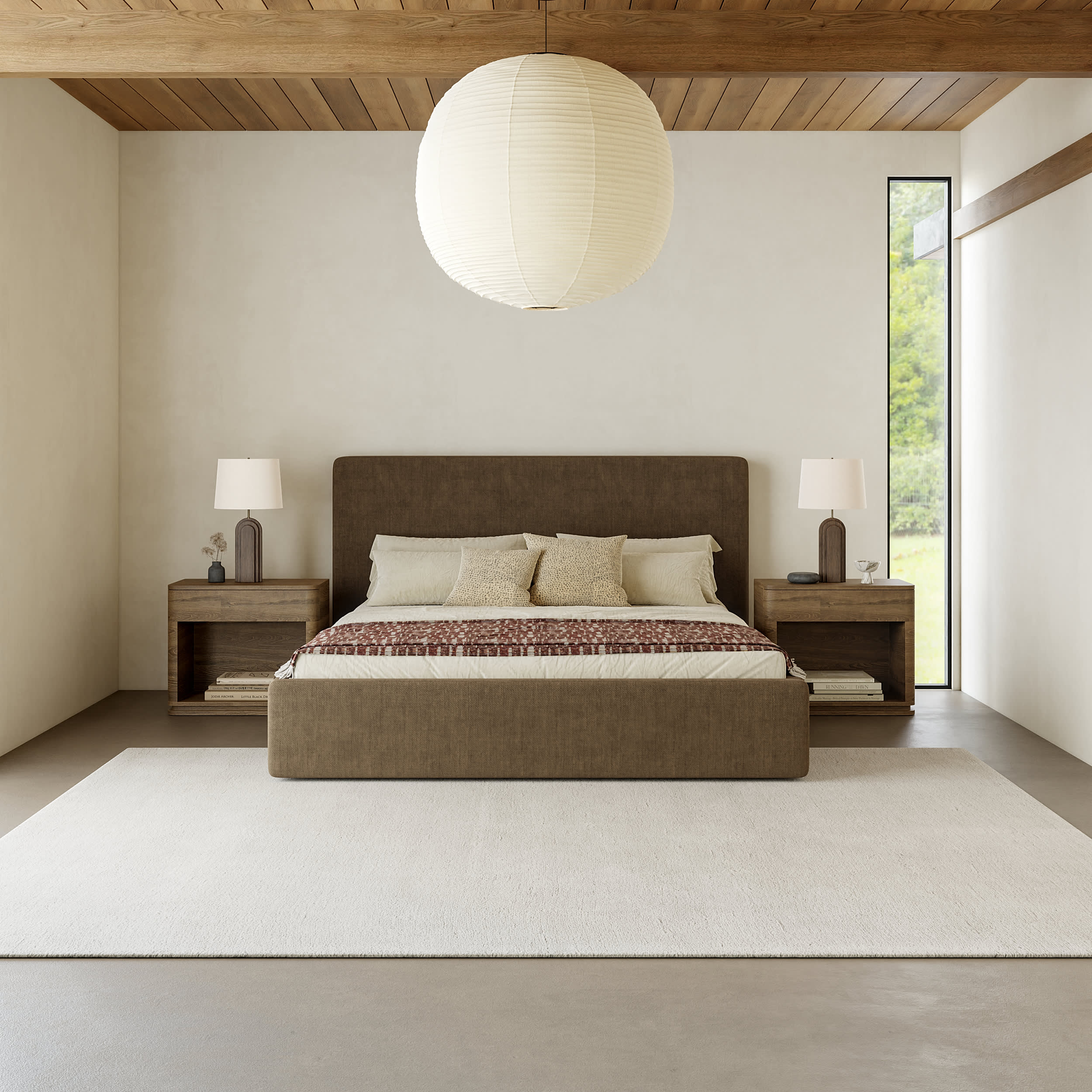 Gaia New Zealand Wool Shag Rug | Ivory - Image 6
