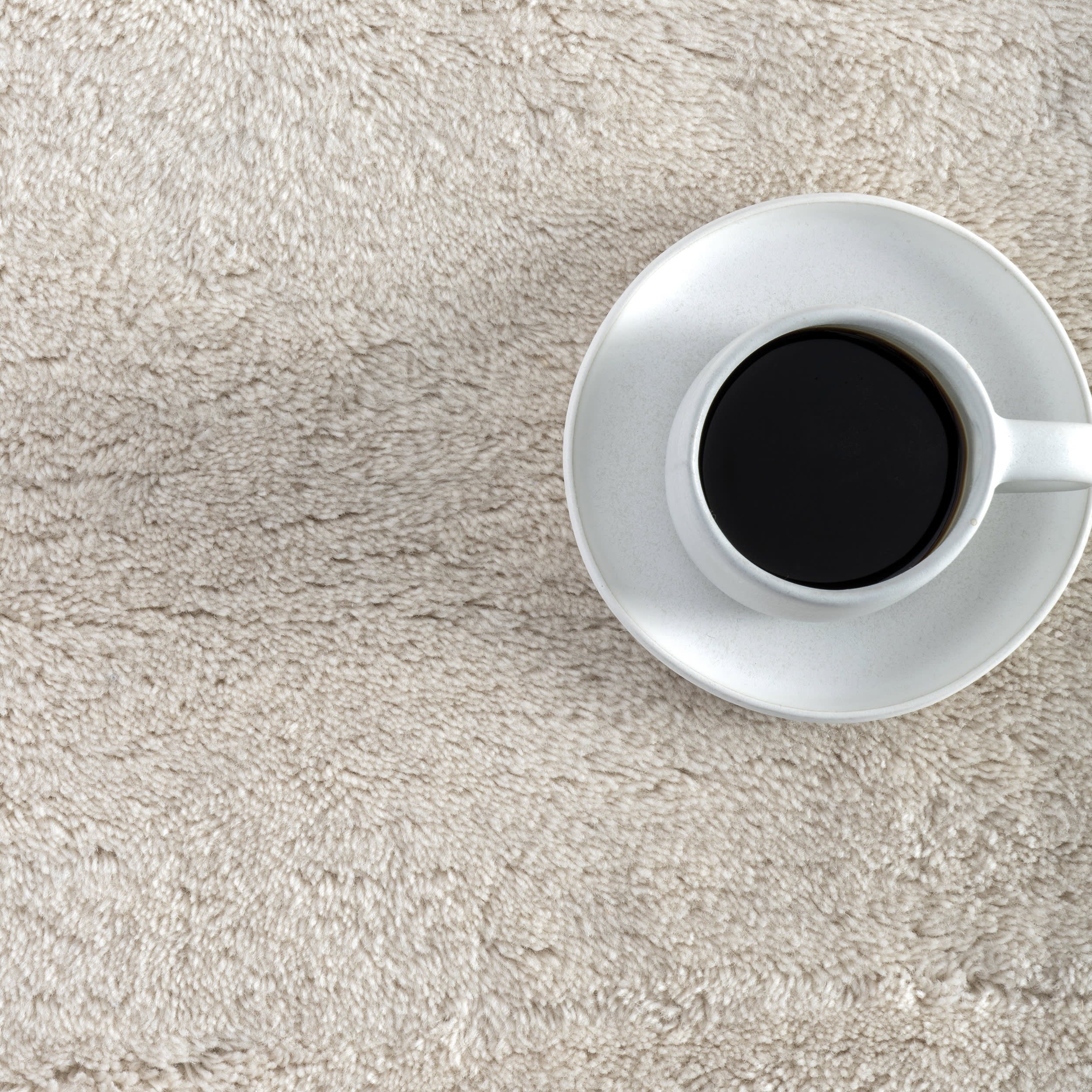 Gaia New Zealand Wool Shag Rug | Ivory - Image 8
