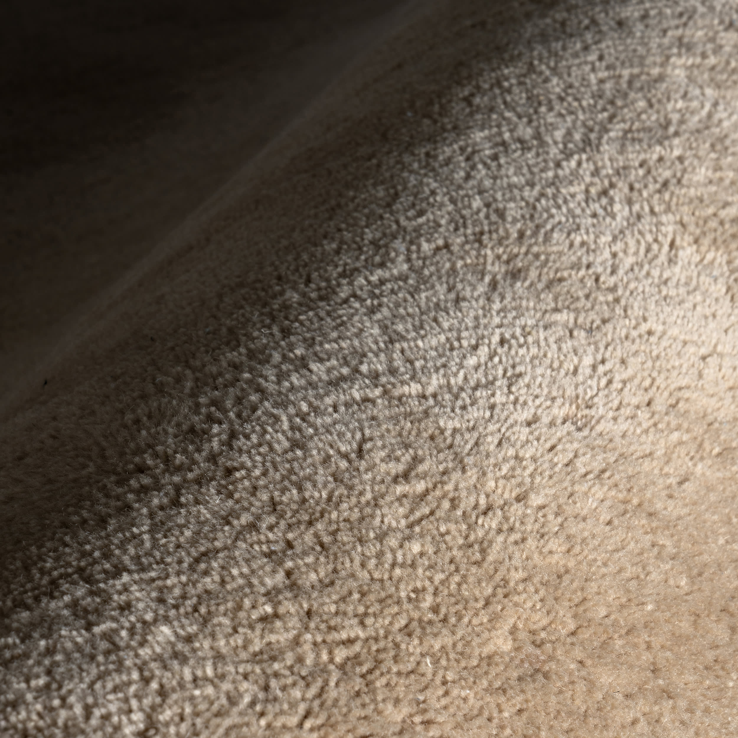 Gaia New Zealand Wool Shag Rug | Sand - Image 3