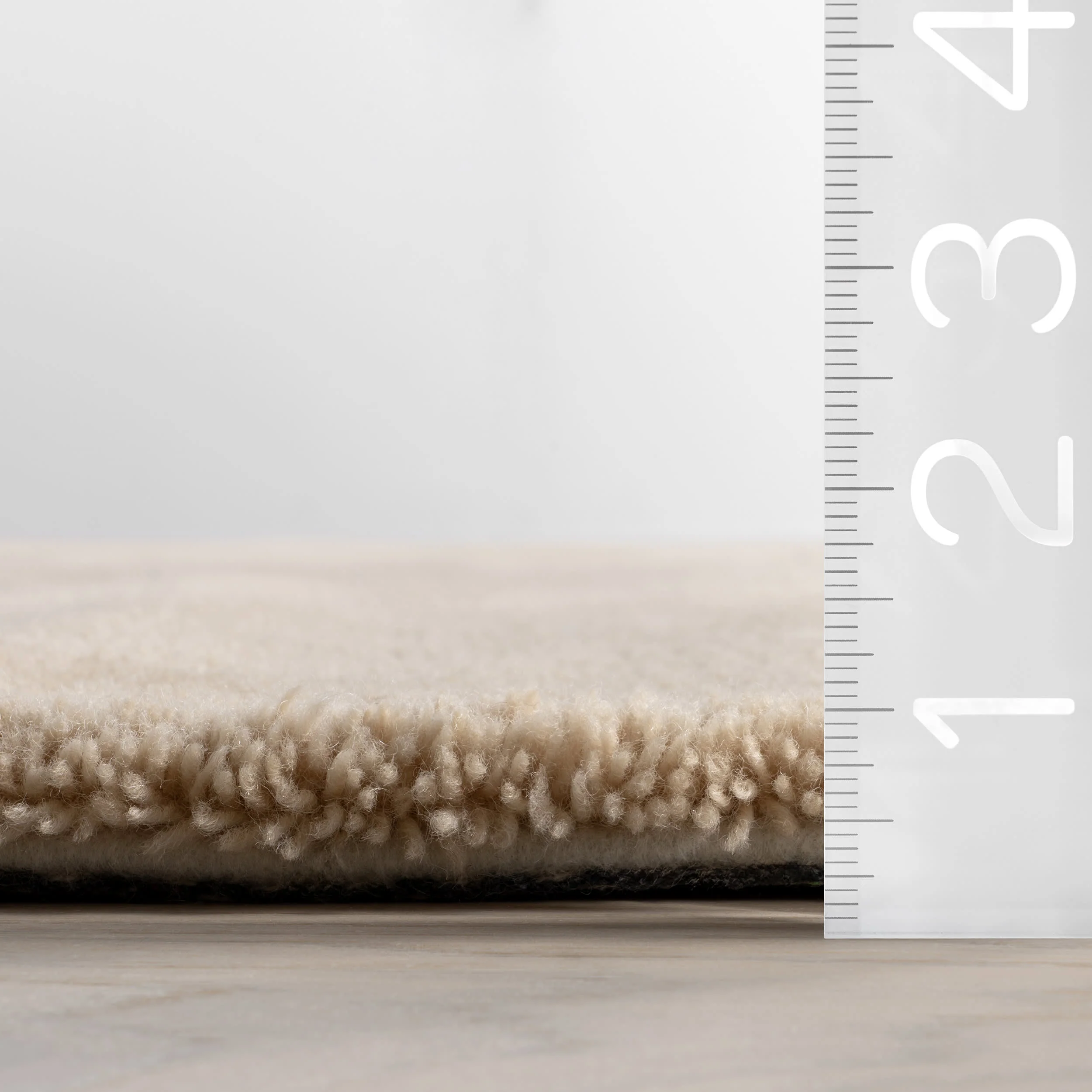 Gaia New Zealand Wool Shag Rug | Sand - Image 5