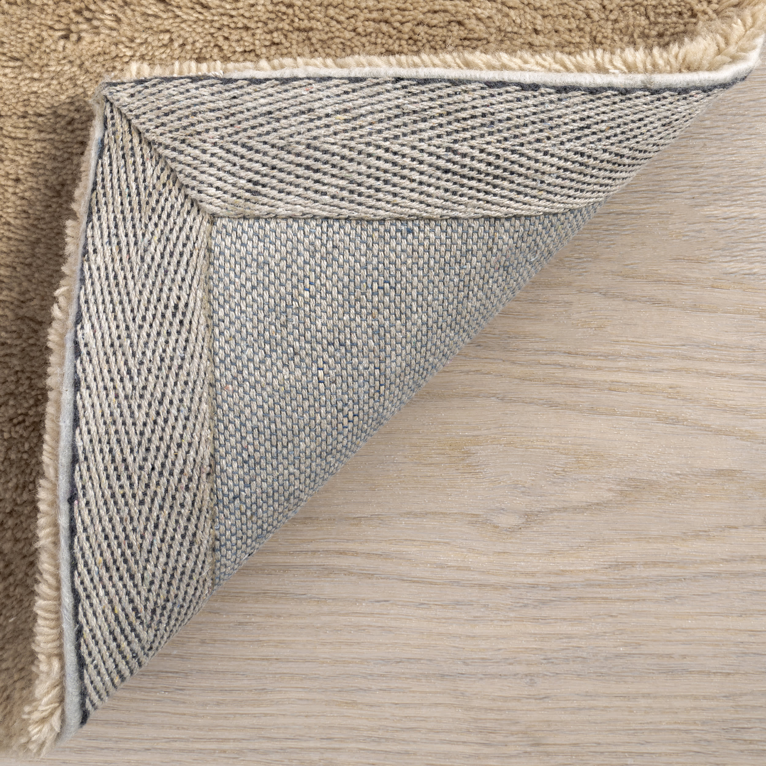 Gaia New Zealand Wool Shag Rug | Sand - Image 7