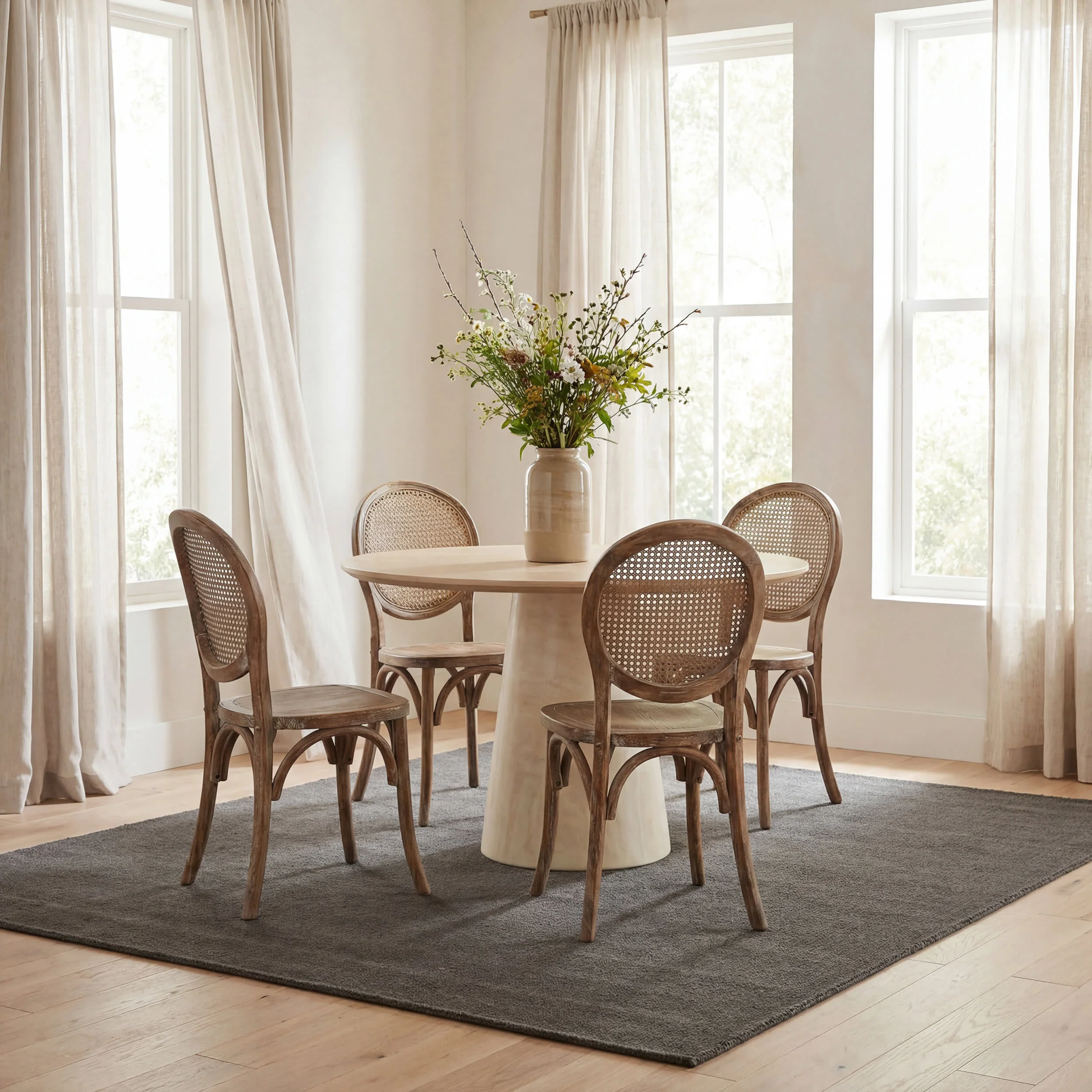 Gania Modern Grey Rug | Grey - Image 4
