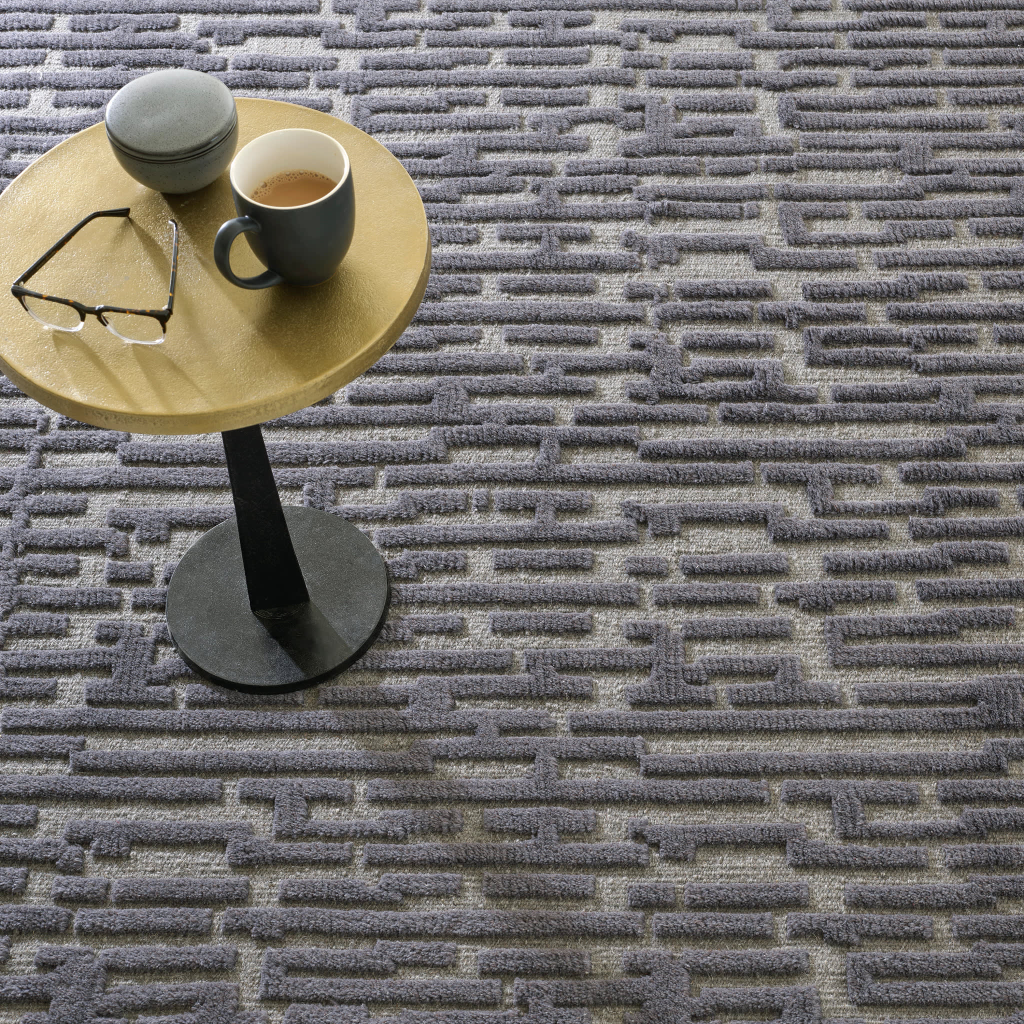 Gates Hand Knotted Wool Rug | Metal - Image 4