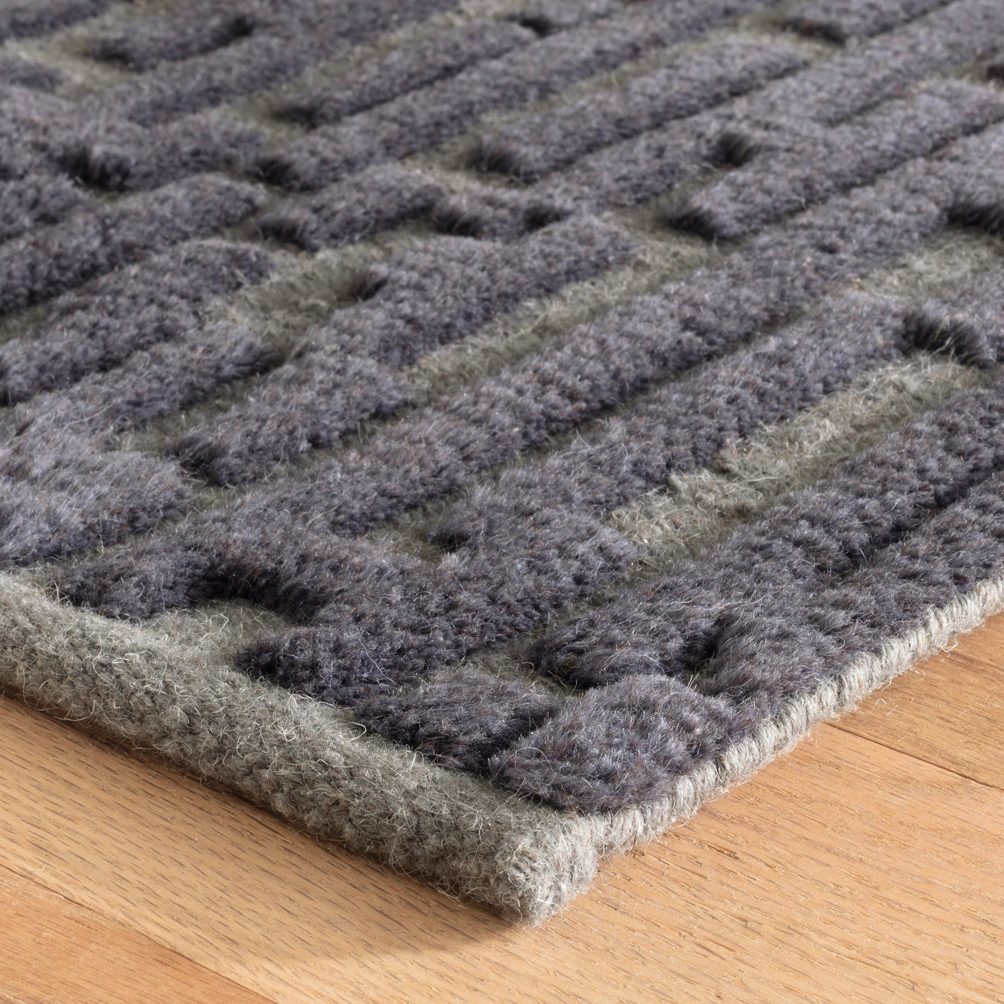 Gates Hand Knotted Wool Rug | Metal - Image 5