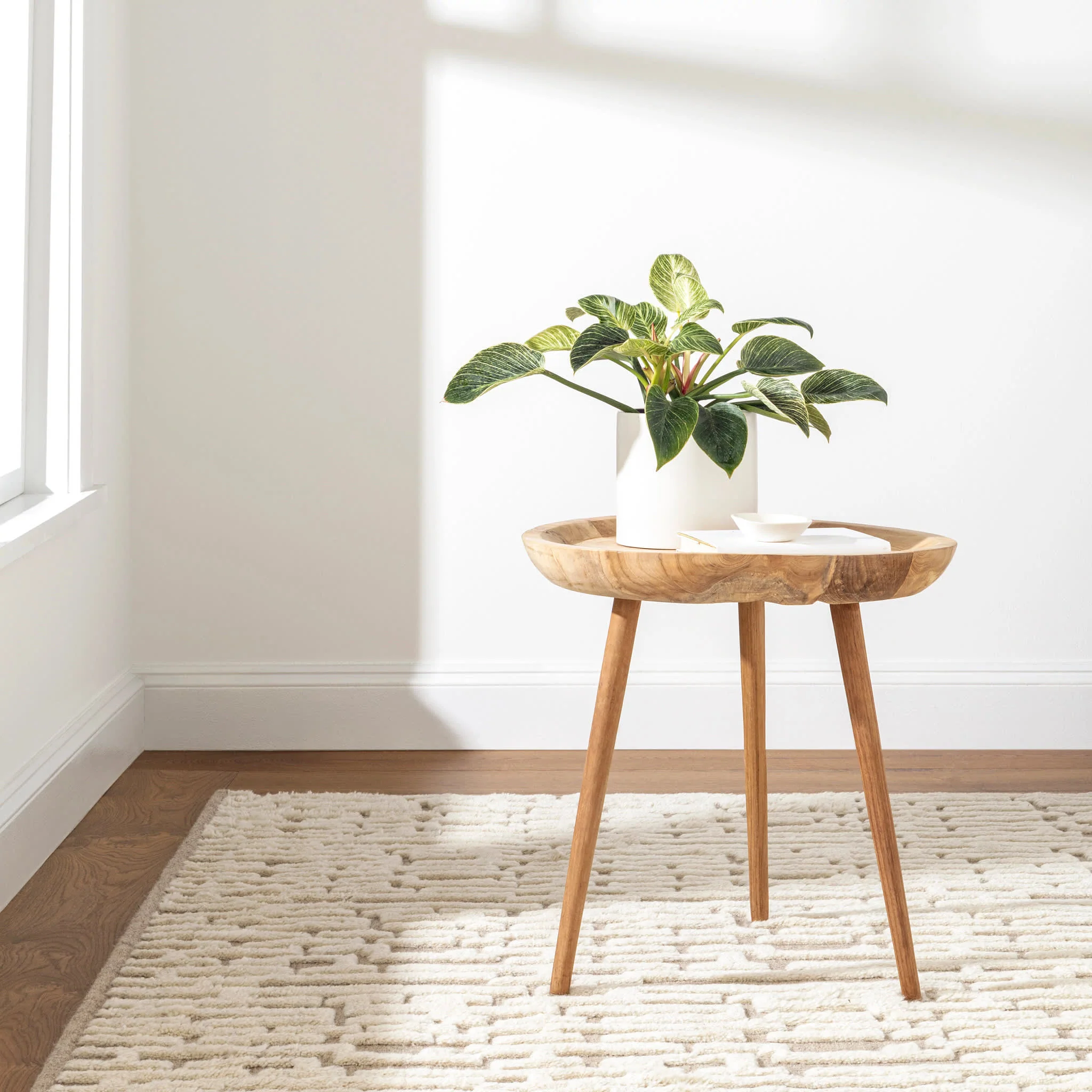 Gates Hand Knotted Wool Rug | Natural - Image 3
