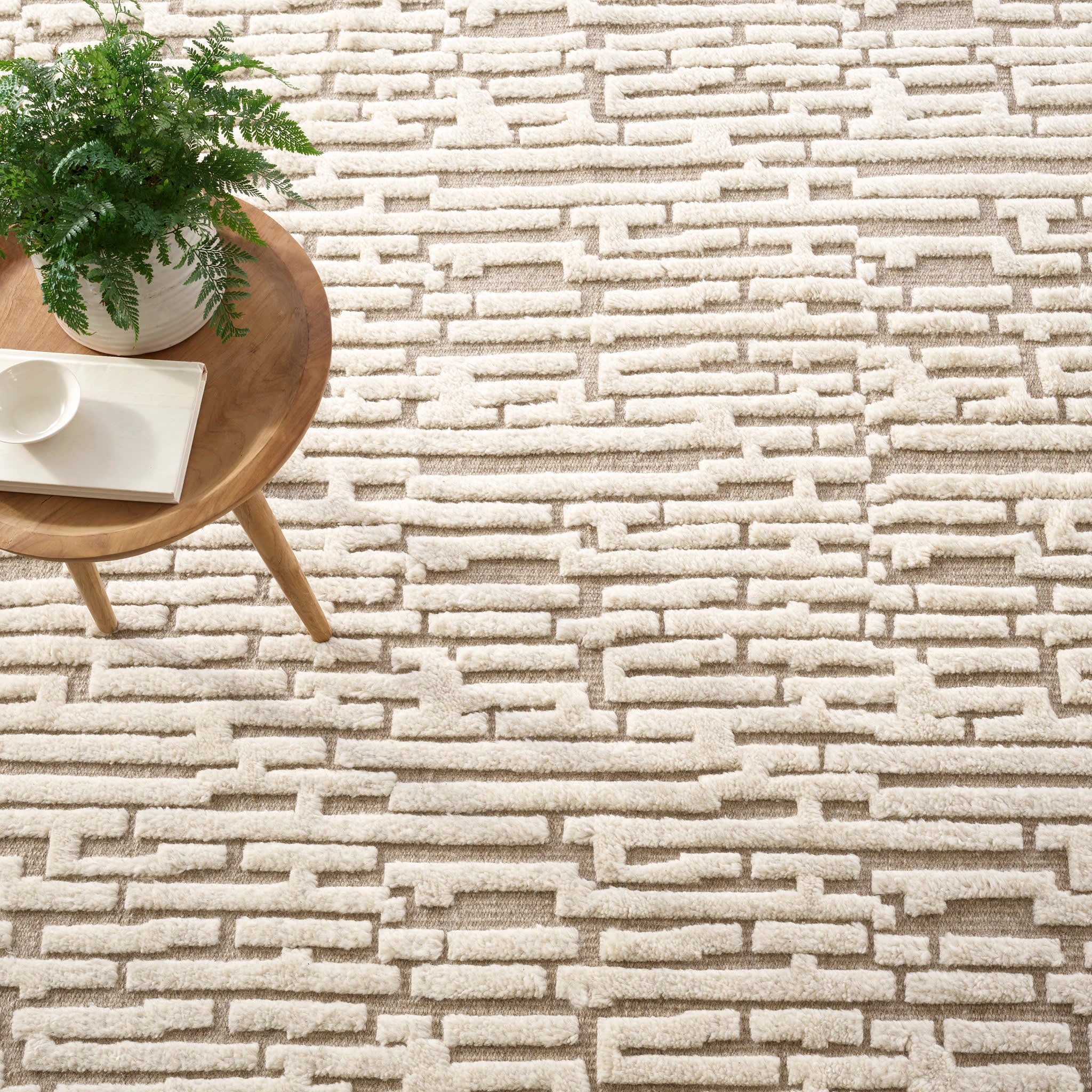 Gates Hand Knotted Wool Rug | Natural - Image 4
