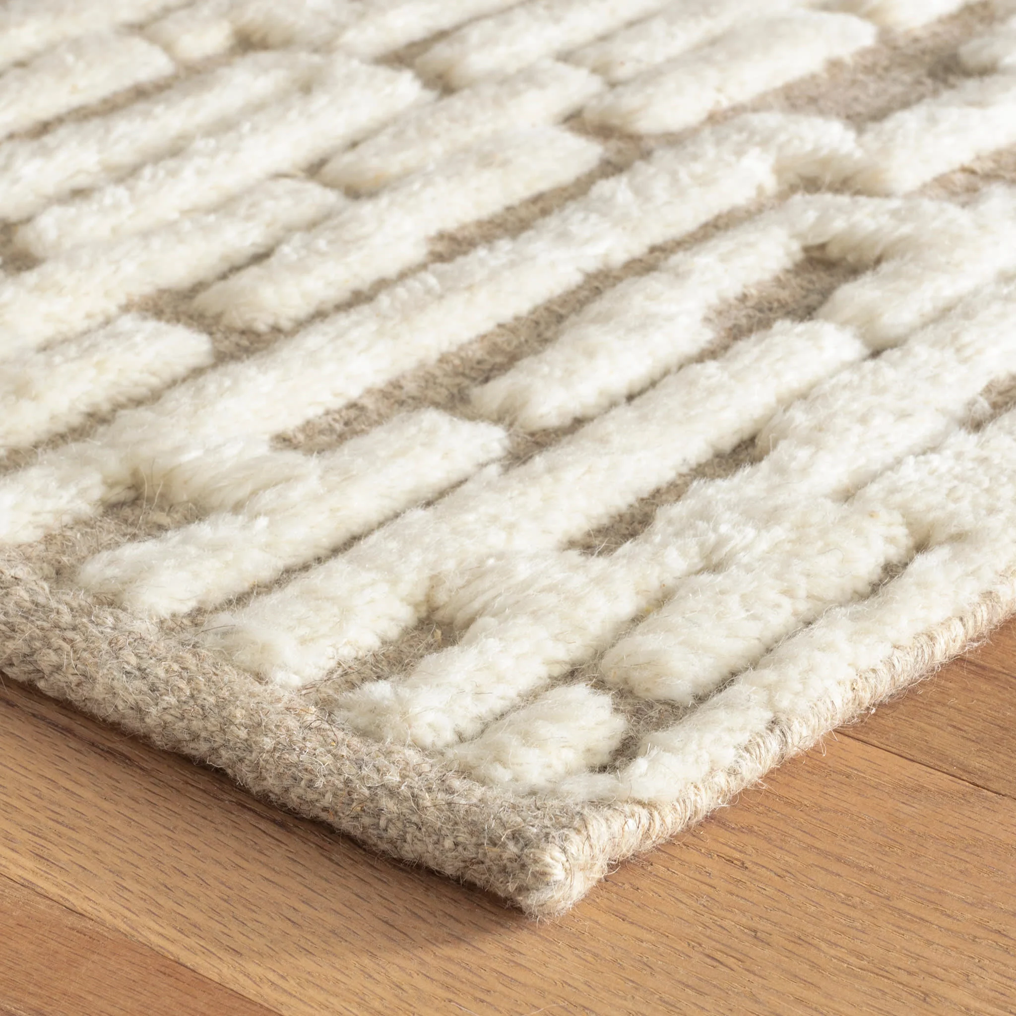 Gates Hand Knotted Wool Rug | Natural - Image 5