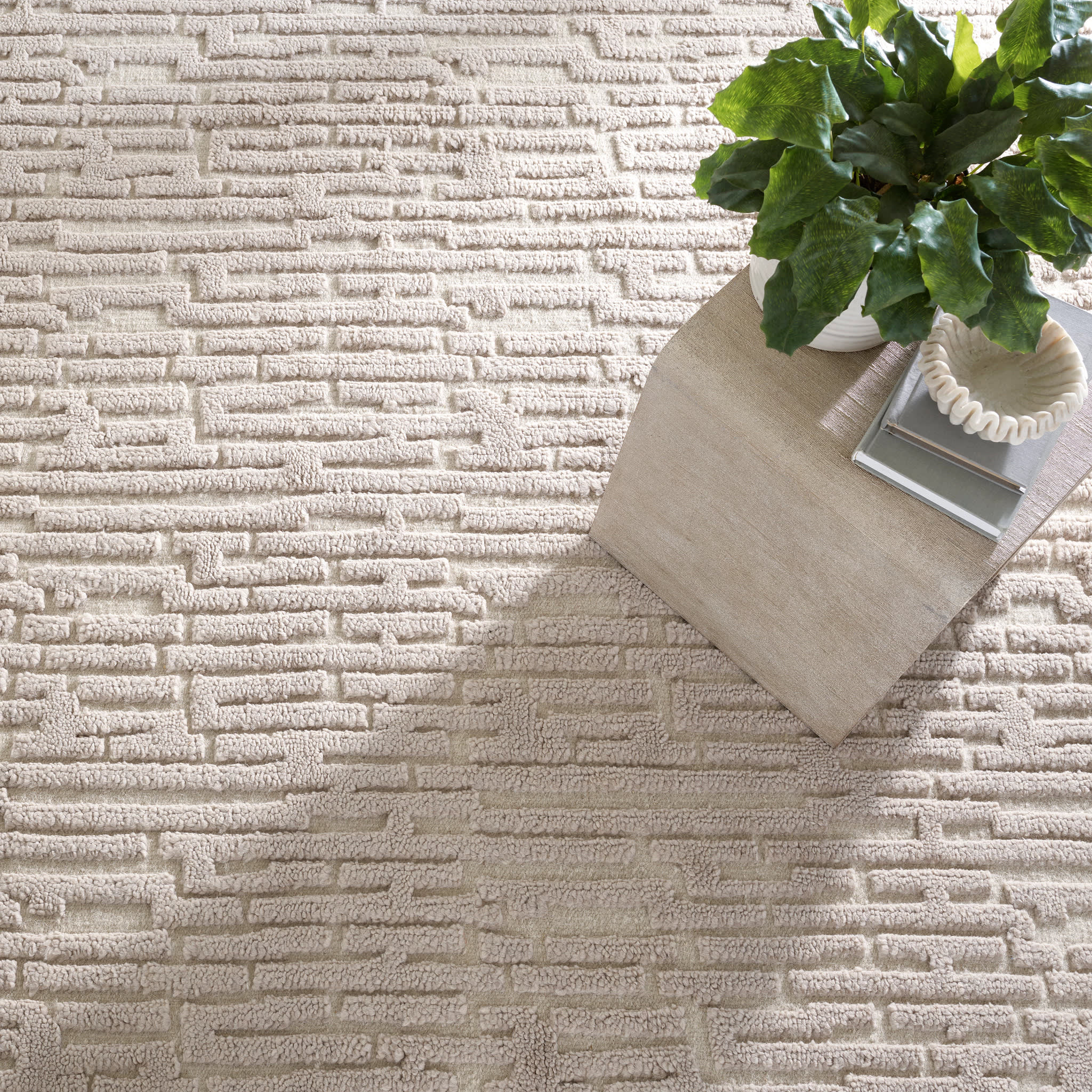 Gates Hand Knotted Wool Rug | Pebble - Image 4