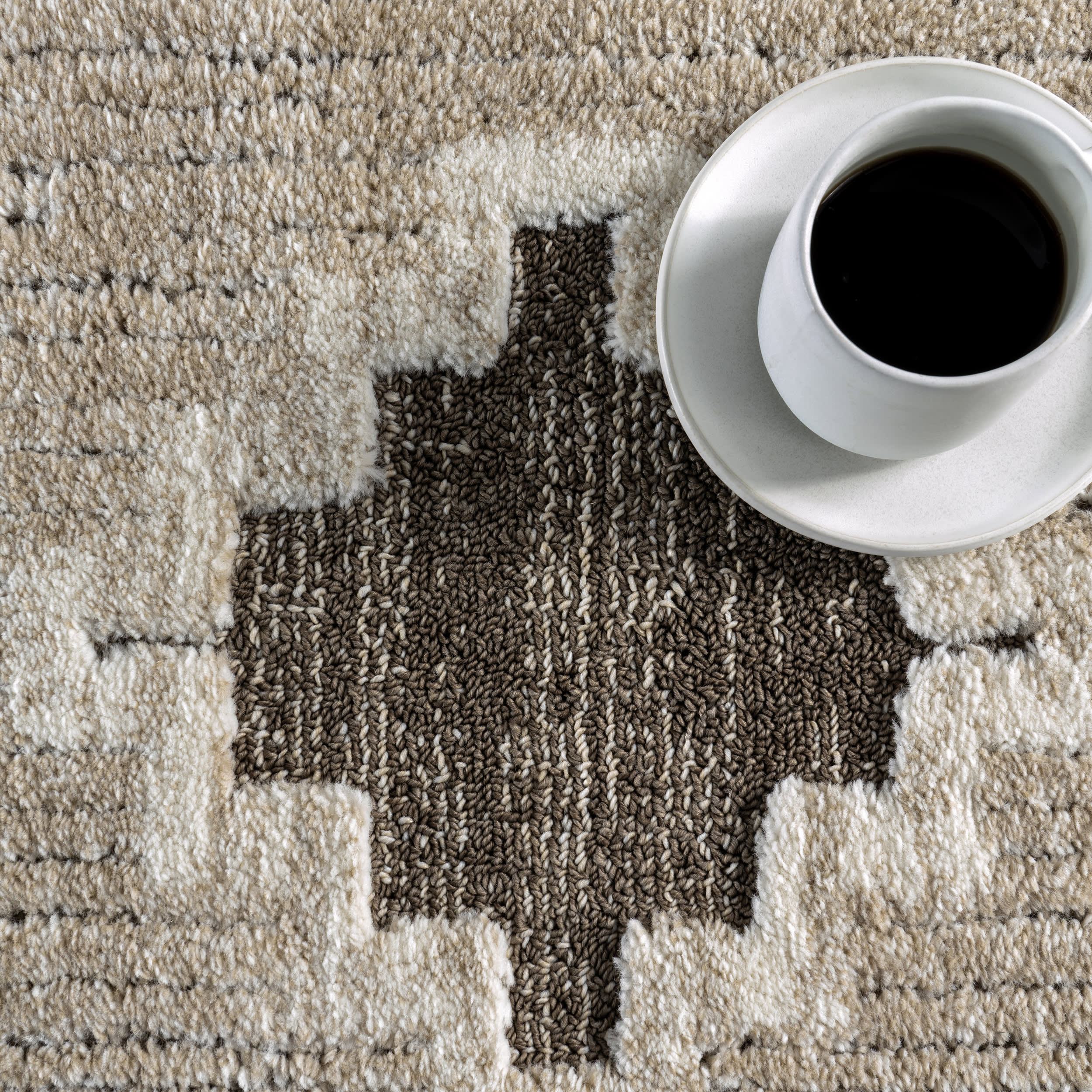 Gatsby Southwestern Tasseled Rug | Brown - Image 7