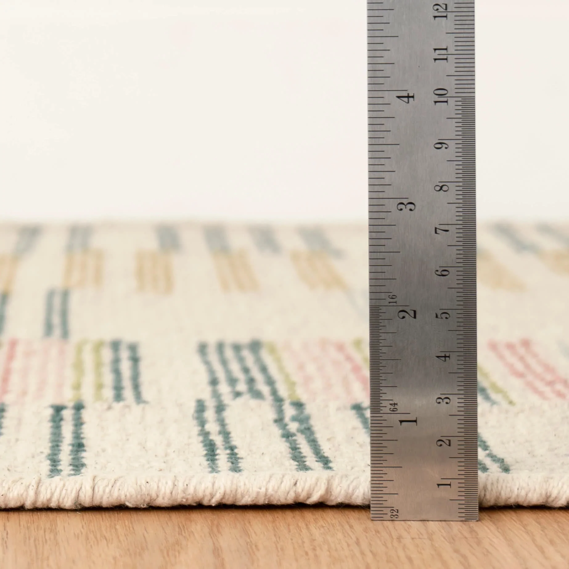 Gemma Hand Loom Knotted Cotton Rug | Juniper - Image 5
