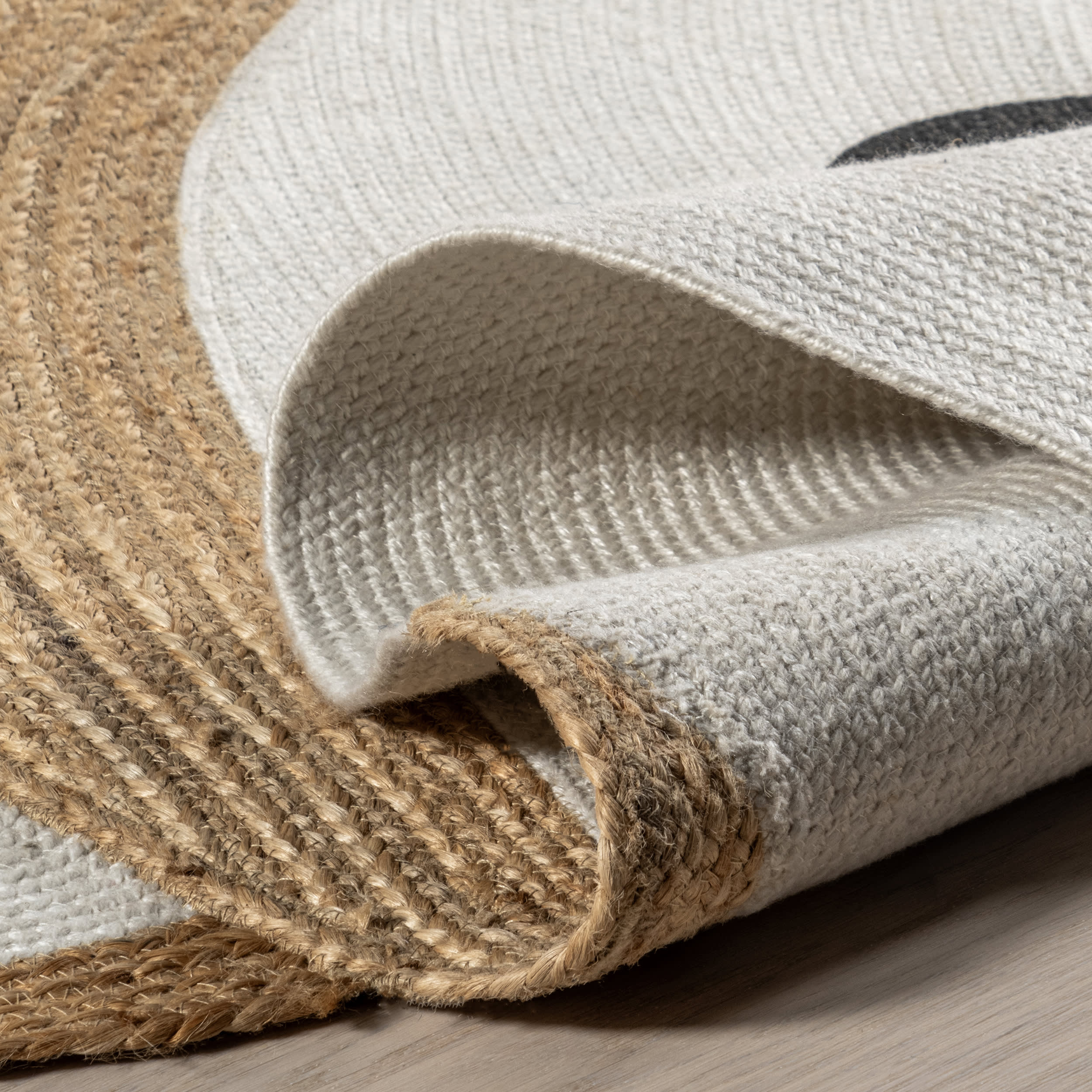 Georgia Monkey Handwoven Kids Rug | Ivory - Image 7