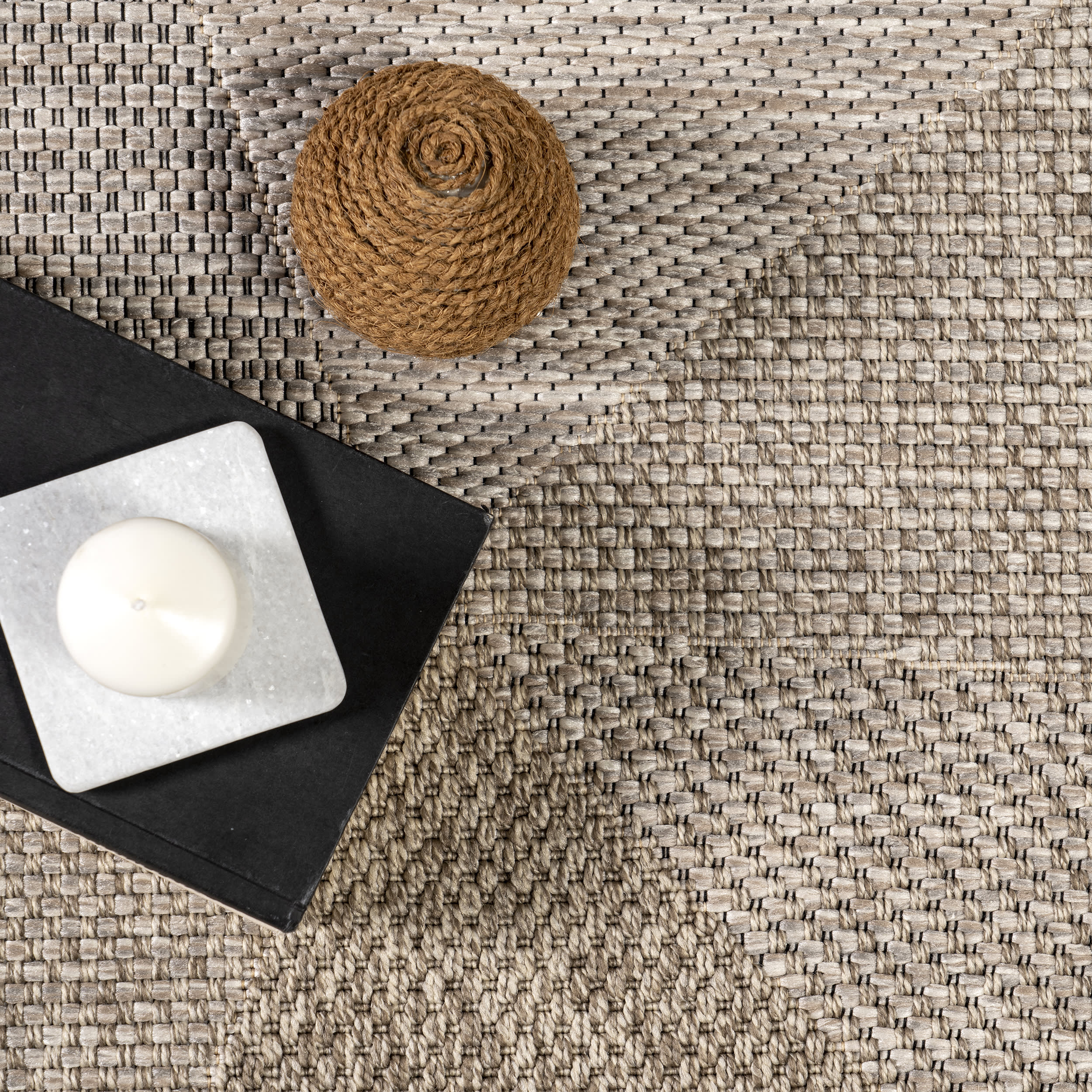 Gertrudis Geometric Tessellated Indoor/Outdoor Rug | Tan - Image 7