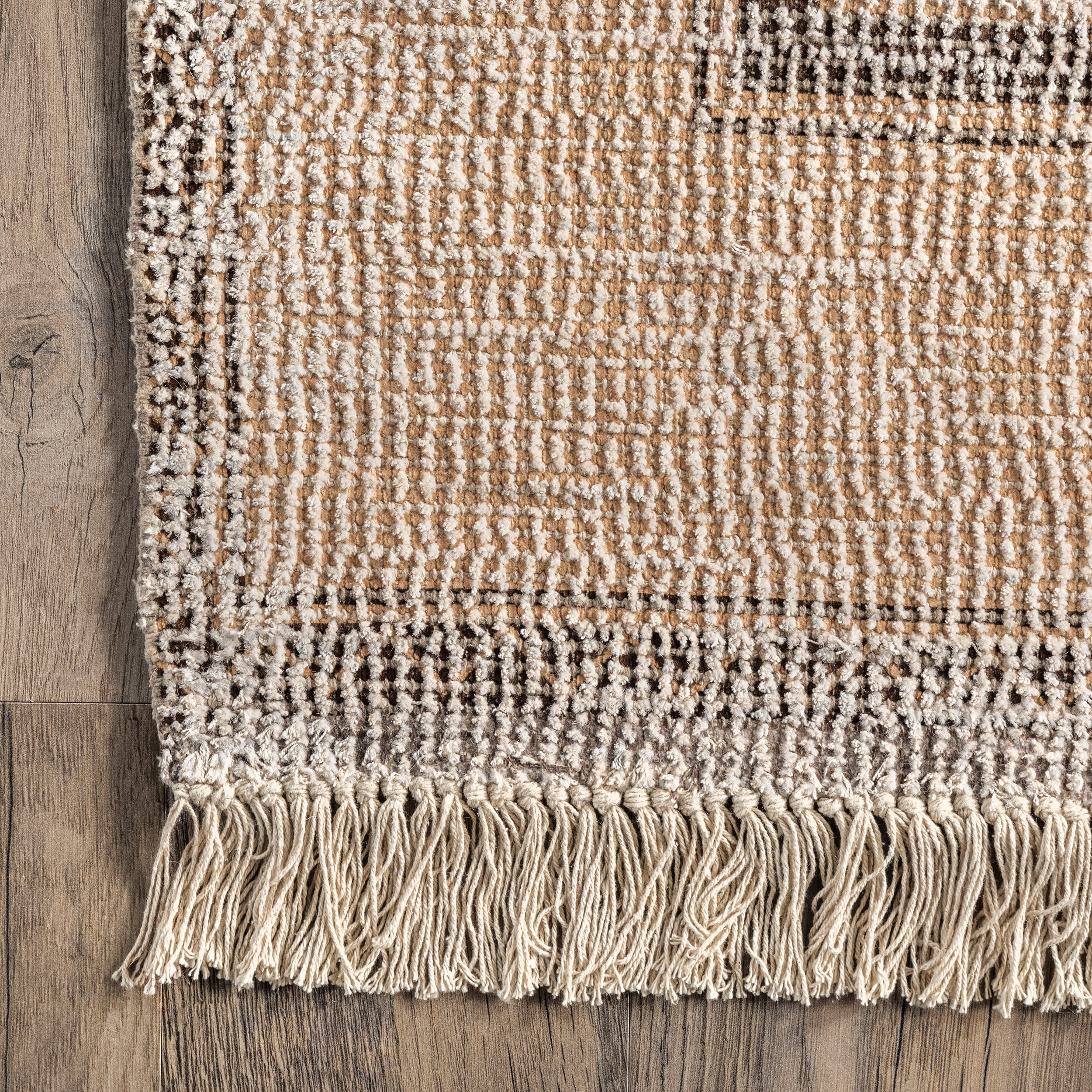 Ginger Cotton-Blend Rug | Tan - Image 3