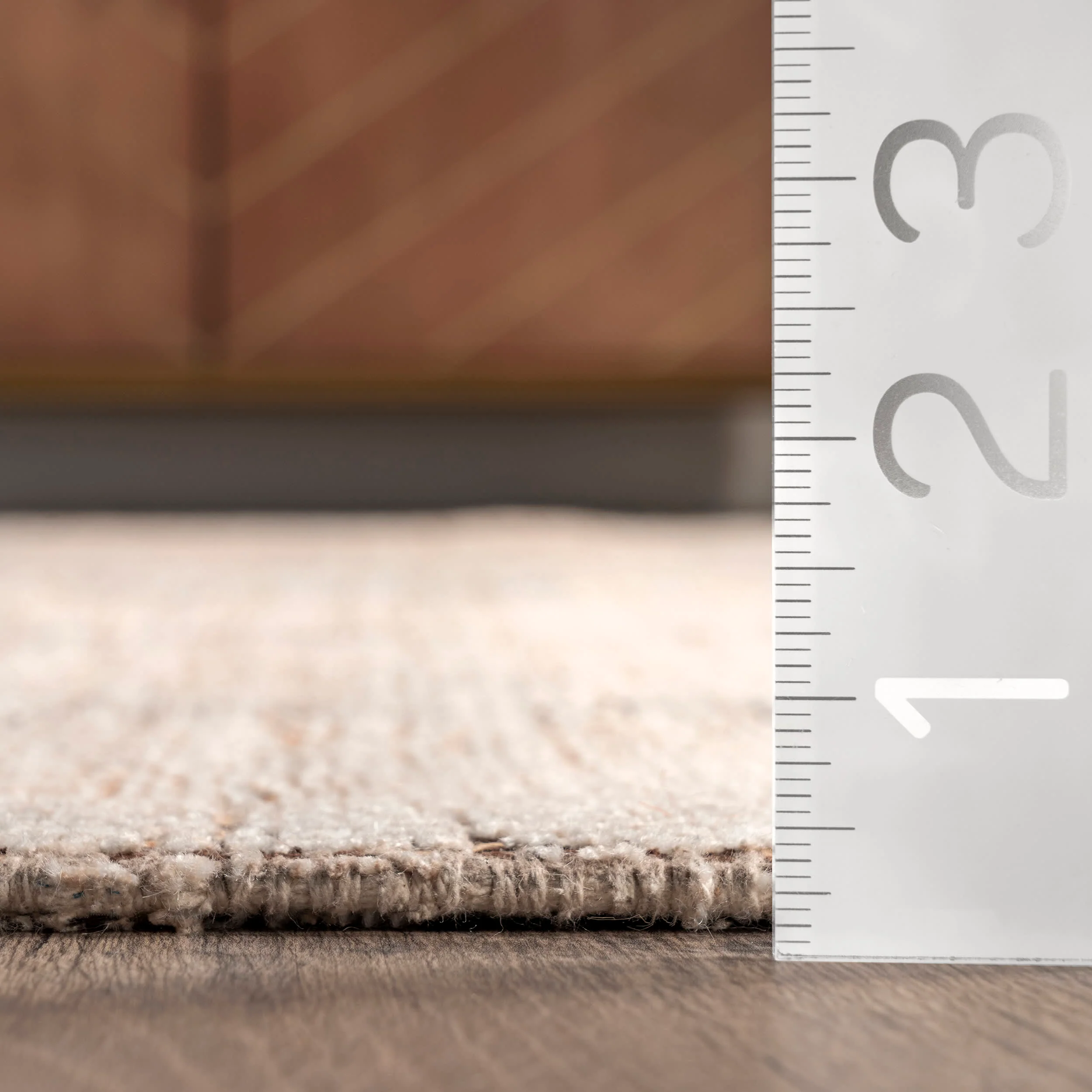 Ginger Cotton-Blend Rug | Tan - Image 4