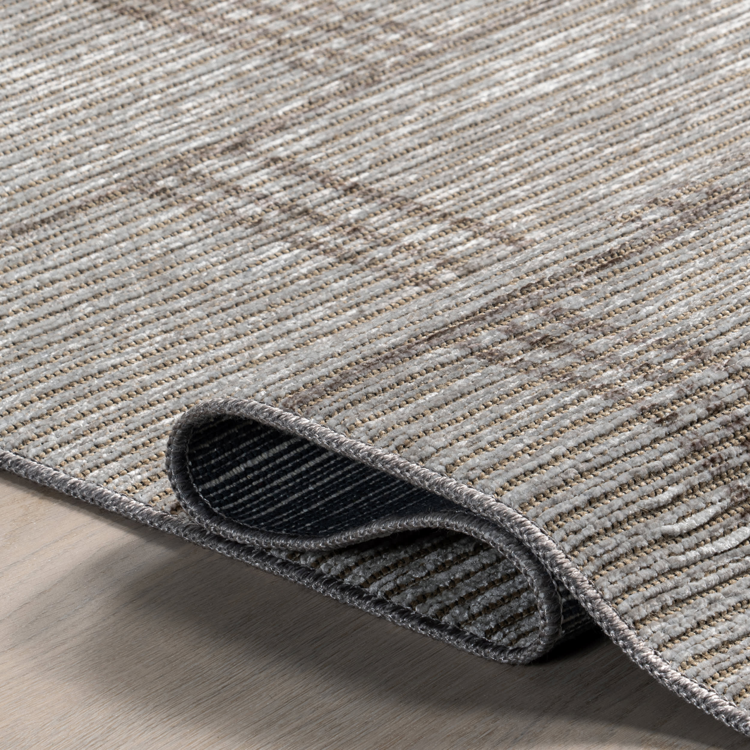Gisele Geometric Washable Rug | Beige - Image 8