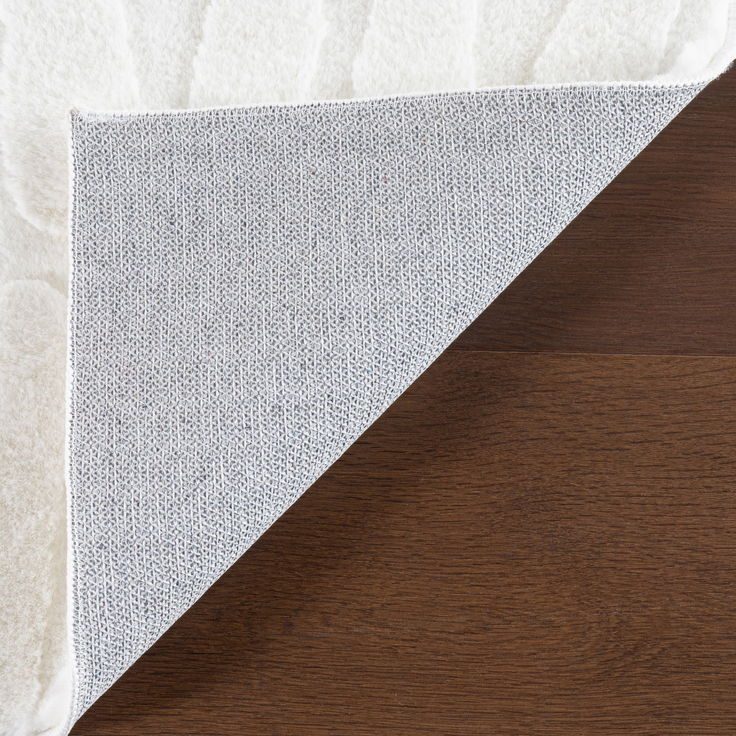 Giselle Solid Cloud Washable Rug | Off White - Image 8