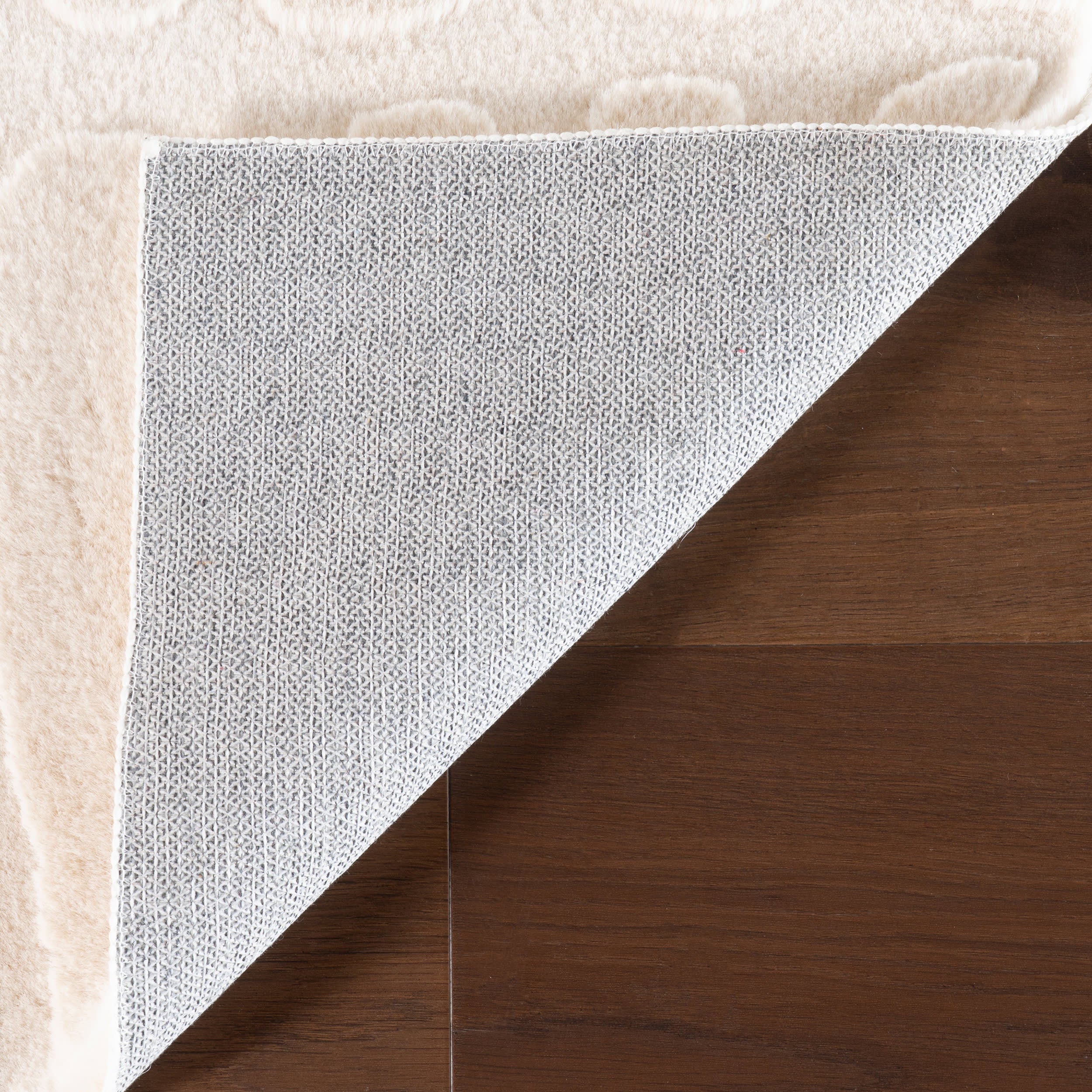 Giselle Solid Cloud Washable Rug | Sand - Image 7