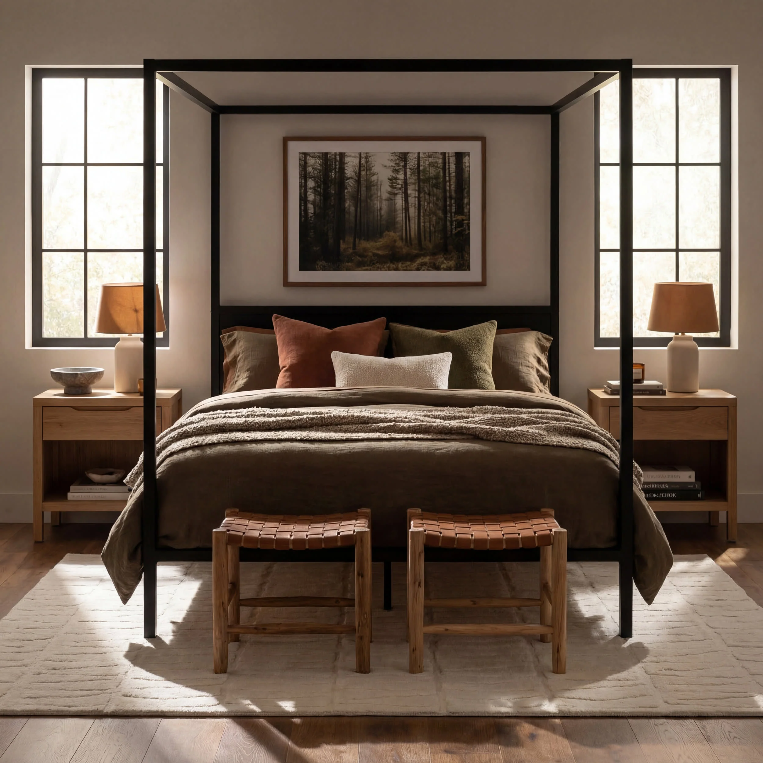 Giselle Solid Cloud Washable Rug | Sand - Image 9