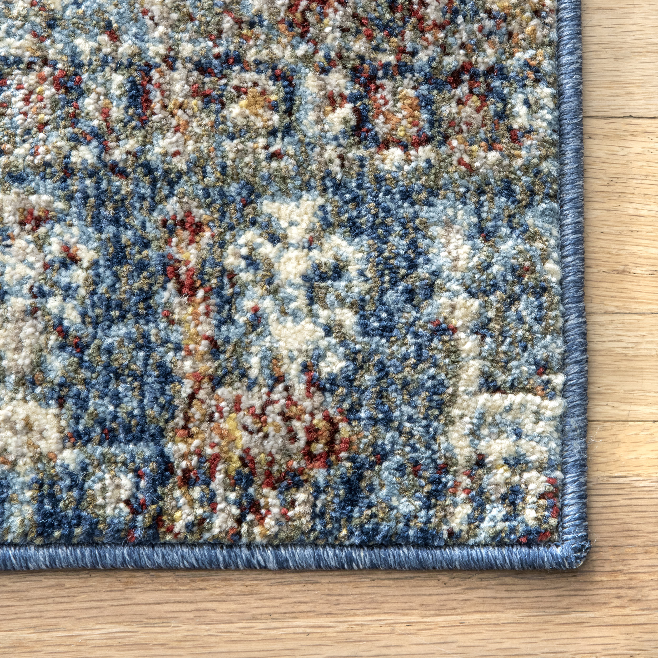 Gothic Striped Rug | Blue - Image 3