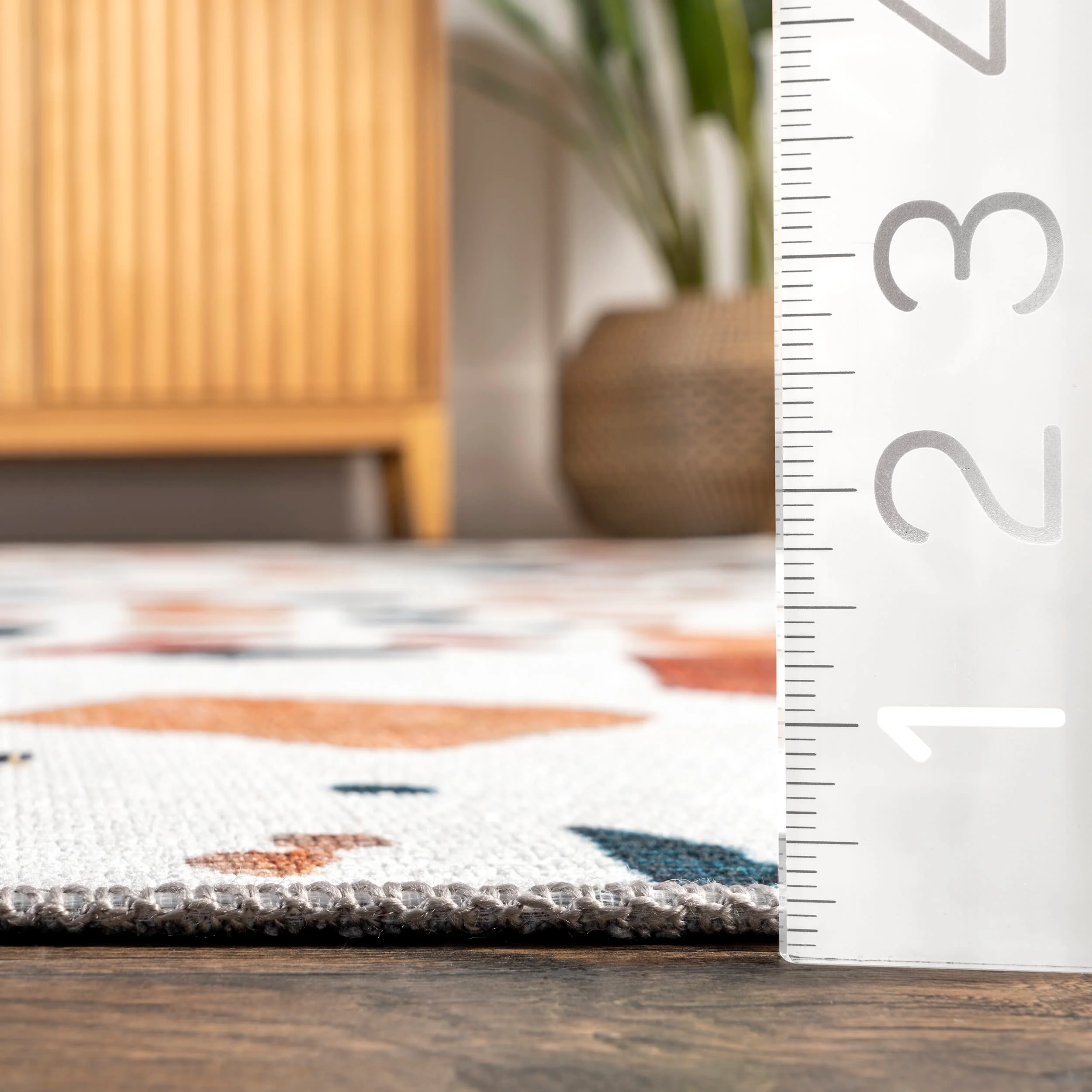 Gracie Confetti Washable Rug | Multicolor - Image 5