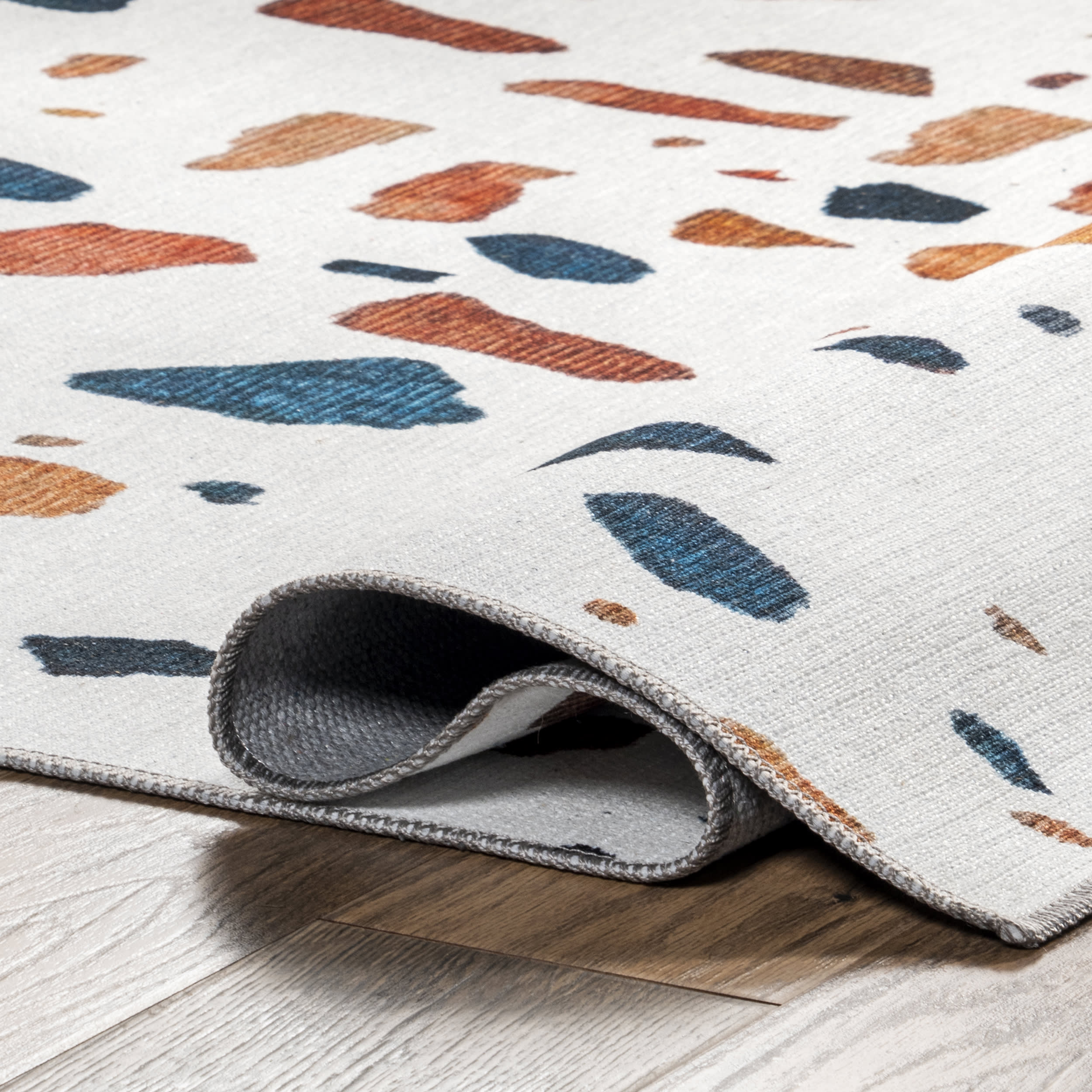 Gracie Confetti Washable Rug | Multicolor - Image 8