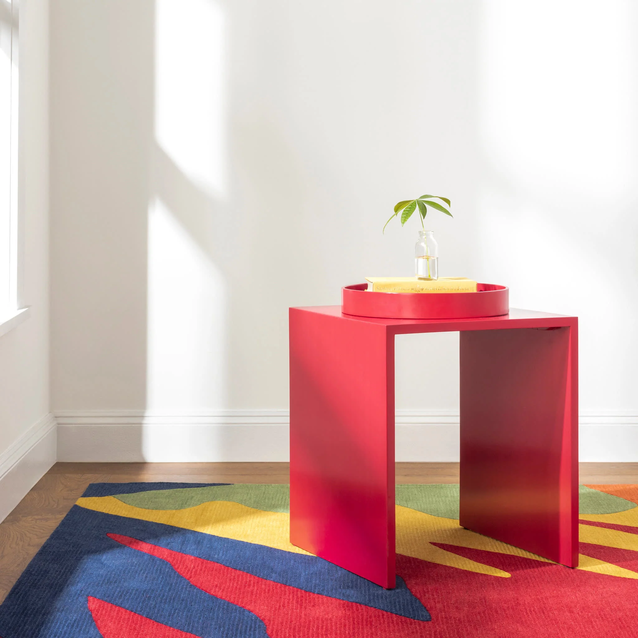 Graphic Hand Tufted Wool Rug | Multi - Image 4