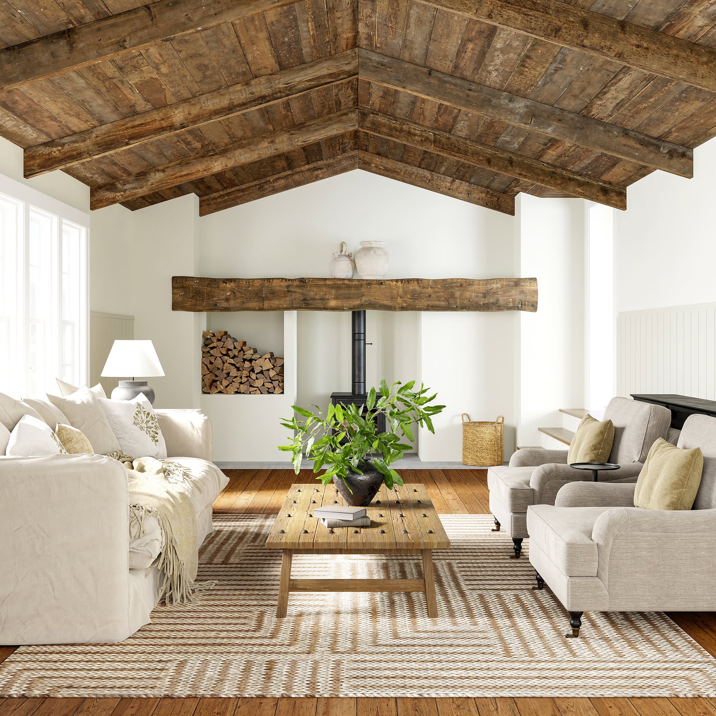 Grassland Handwoven Jute Rug | Ivory - Image 2
