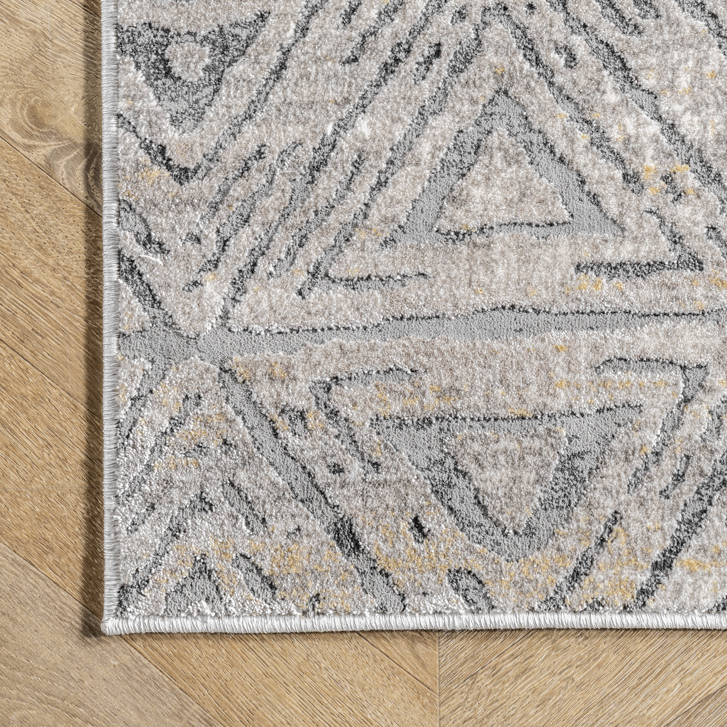Grecian Stripes Rug | Grey - Image 3